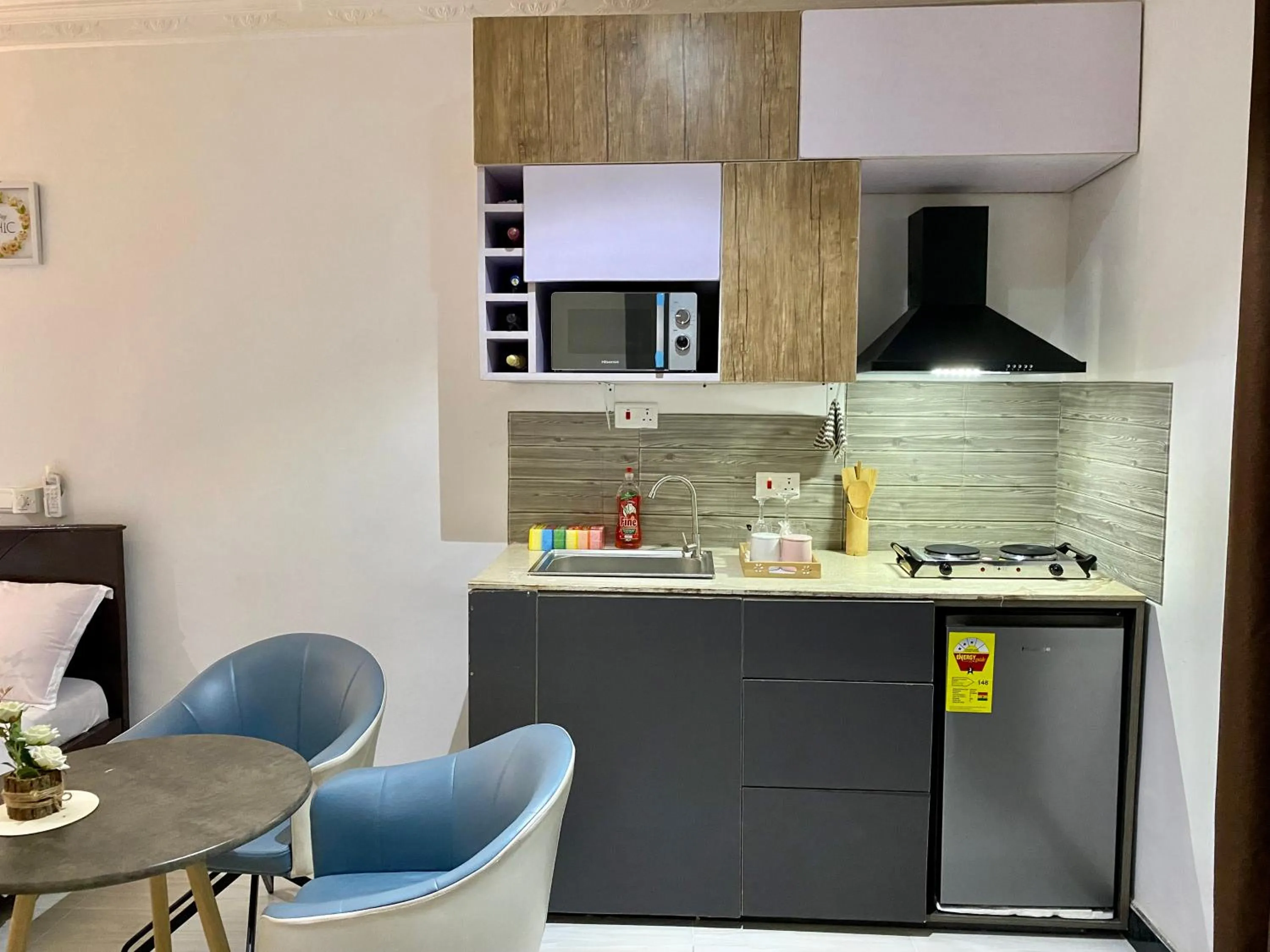 Dining area in BryMac Hotel