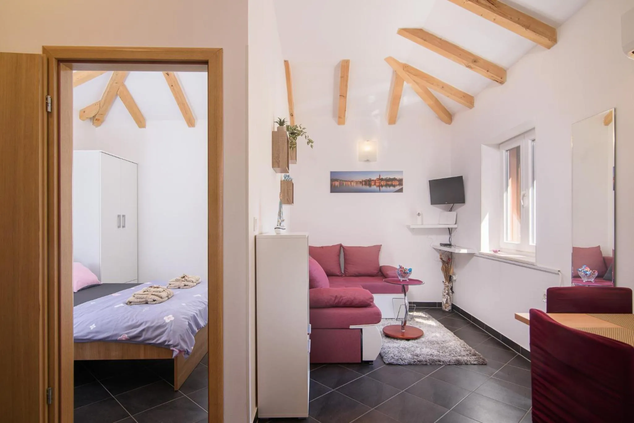 Bed in Apartments Trabakul