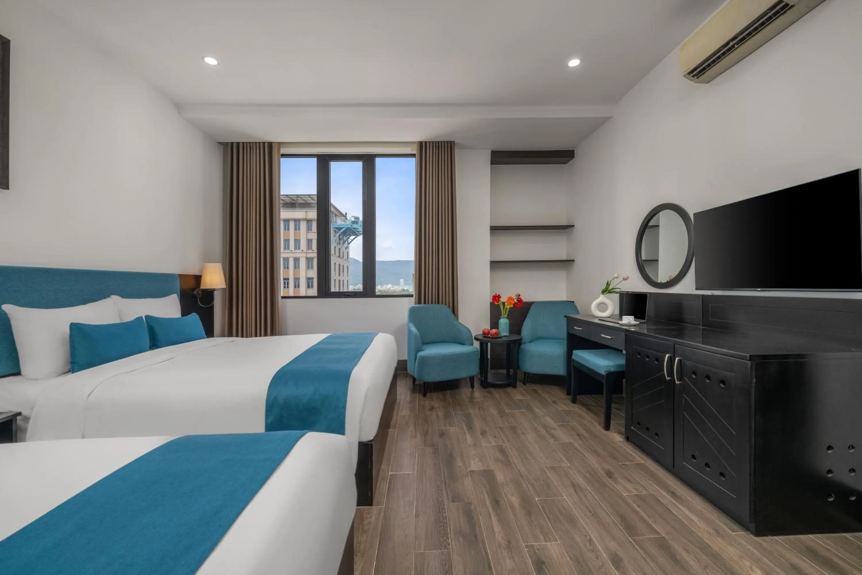 Bed in ViAn Hotel And Spa Danang