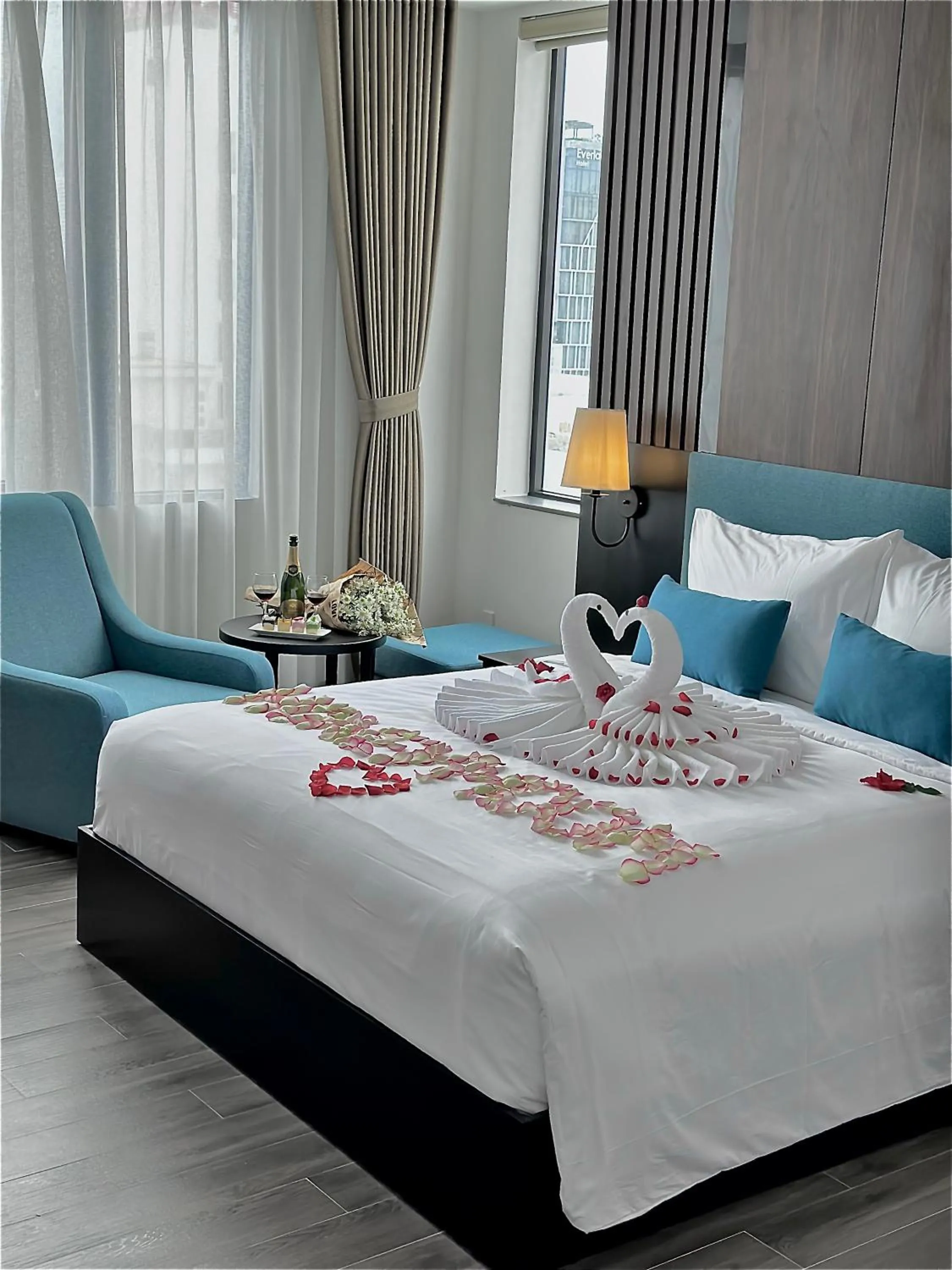 Bed in ViAn Hotel And Spa Danang