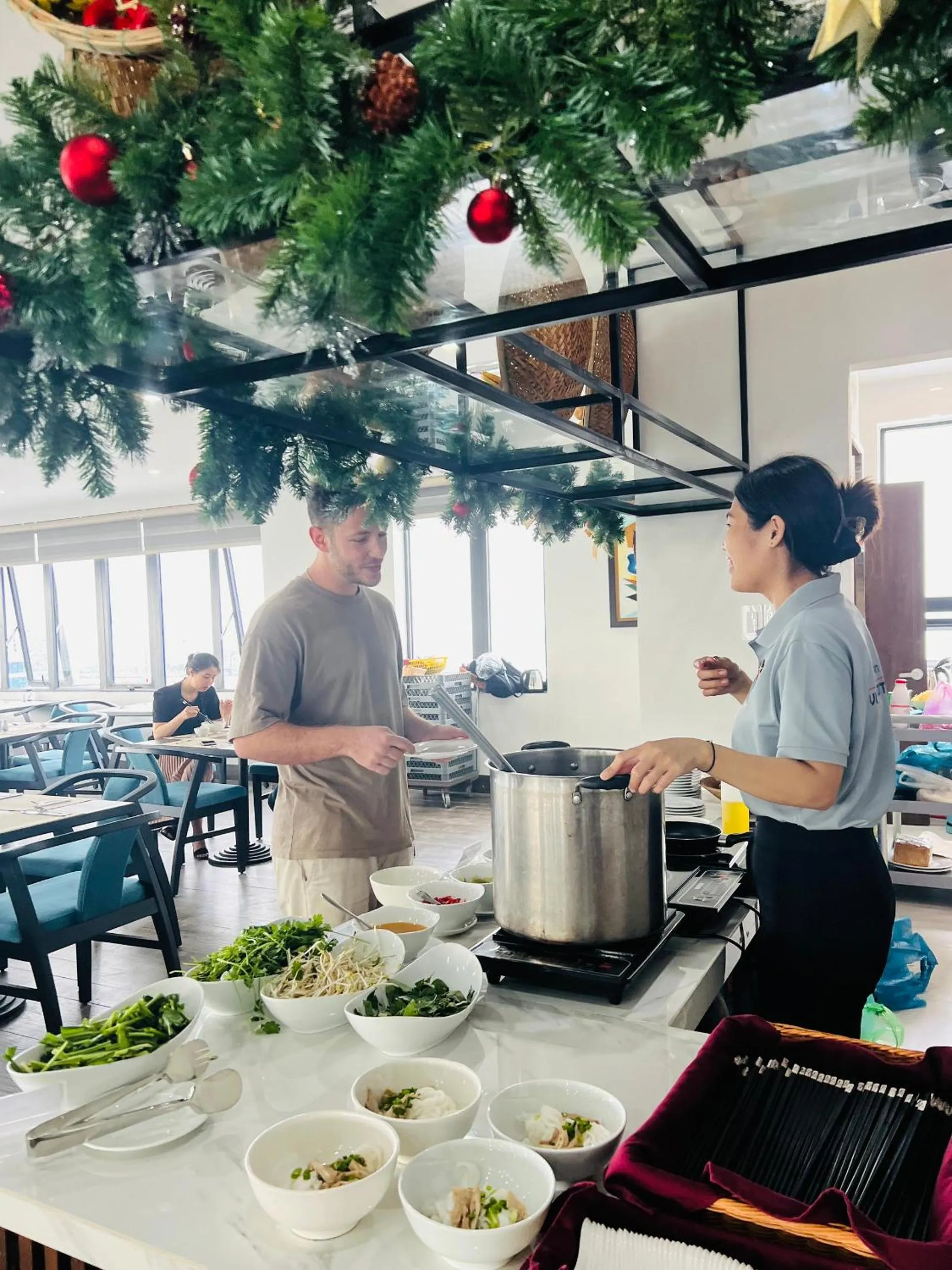 Breakfast in ViAn Hotel And Spa Danang