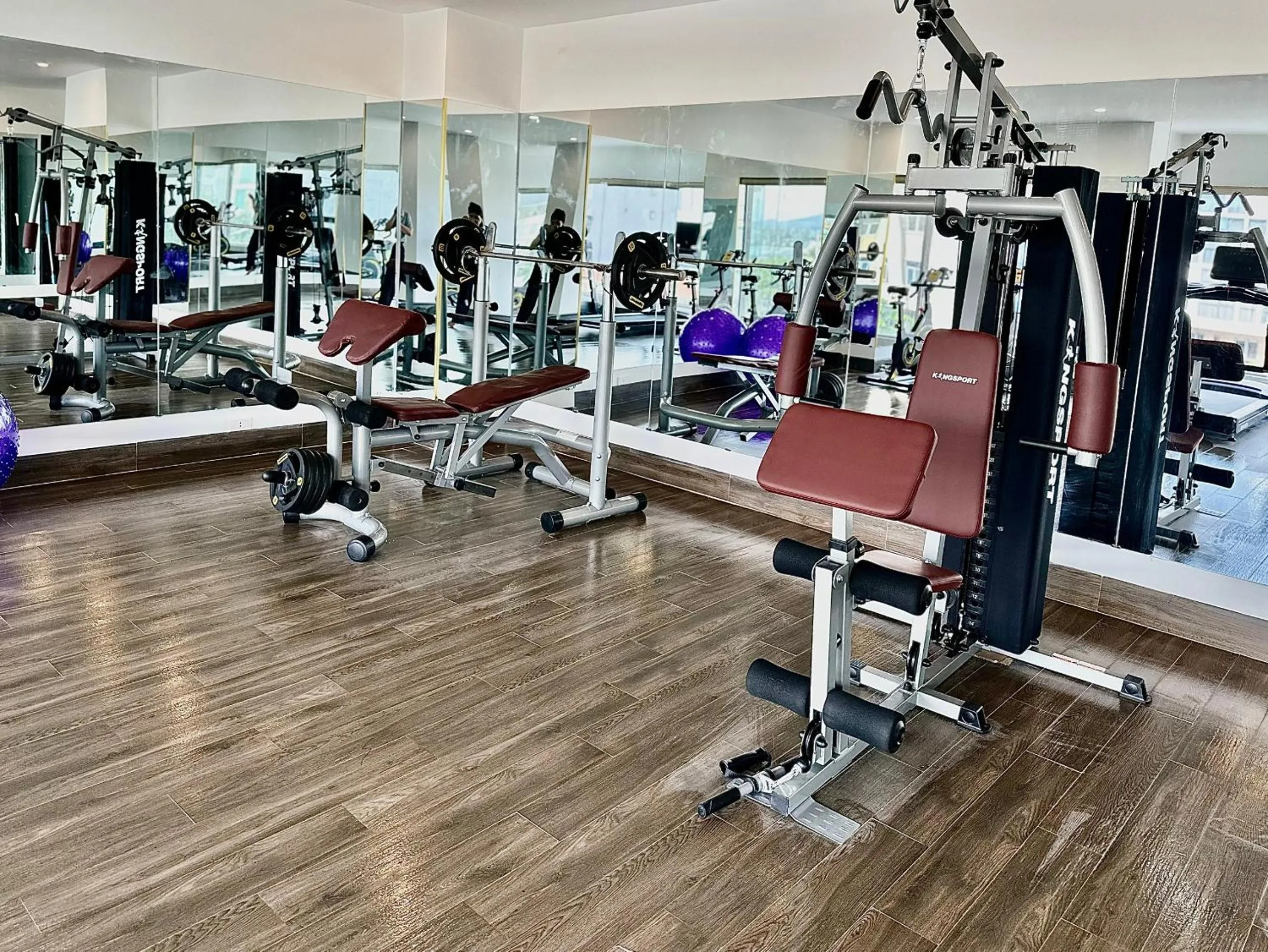 Fitness centre/facilities in ViAn Hotel And Spa Danang