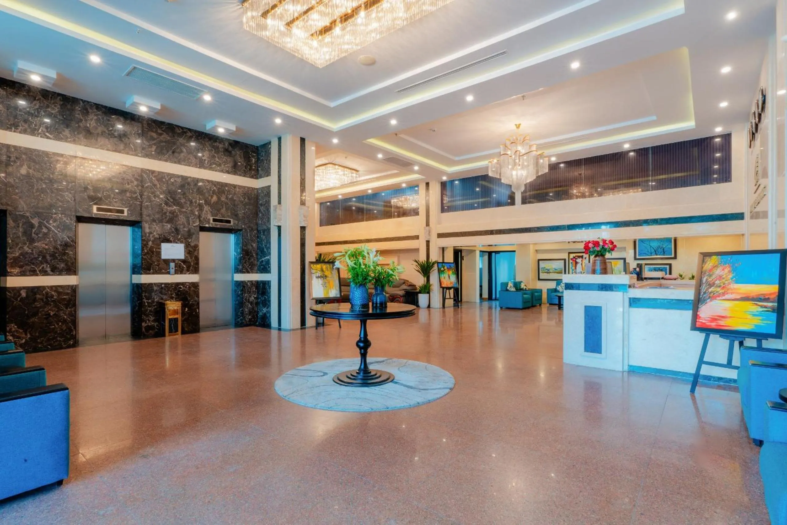 Lobby or reception in ViAn Hotel And Spa Danang