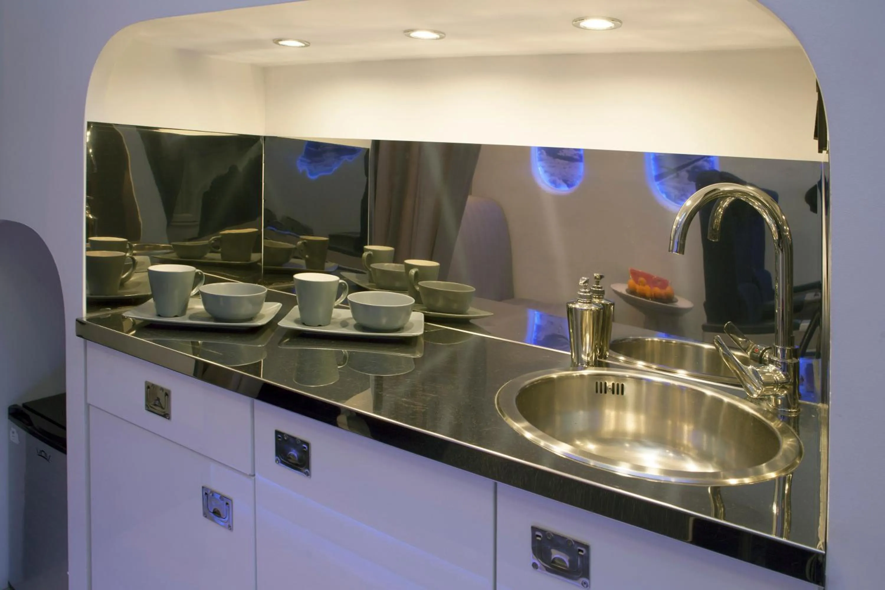 Kitchen or kitchenette in Walk Inn Váci 42