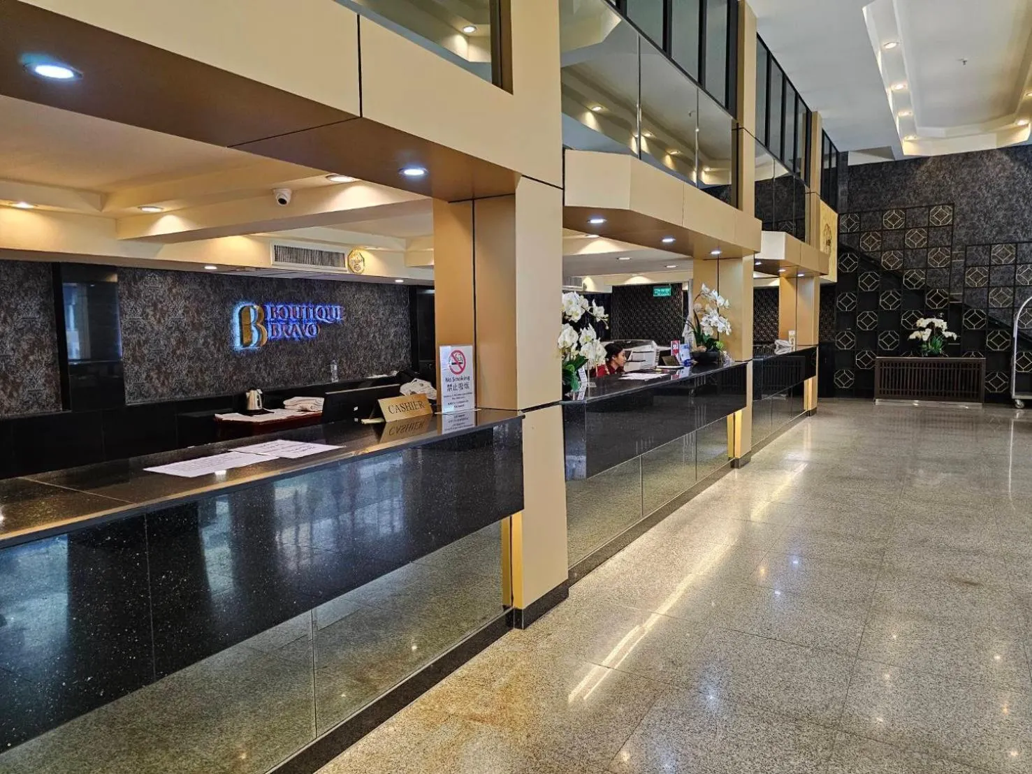 Property building in Boutique Bravo Hotel