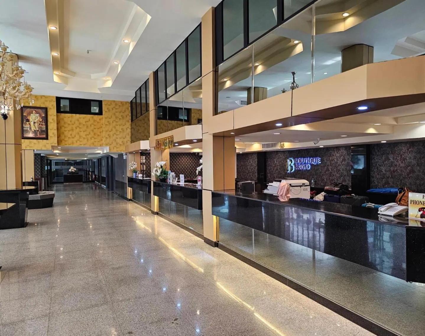 Property building in Boutique Bravo Hotel