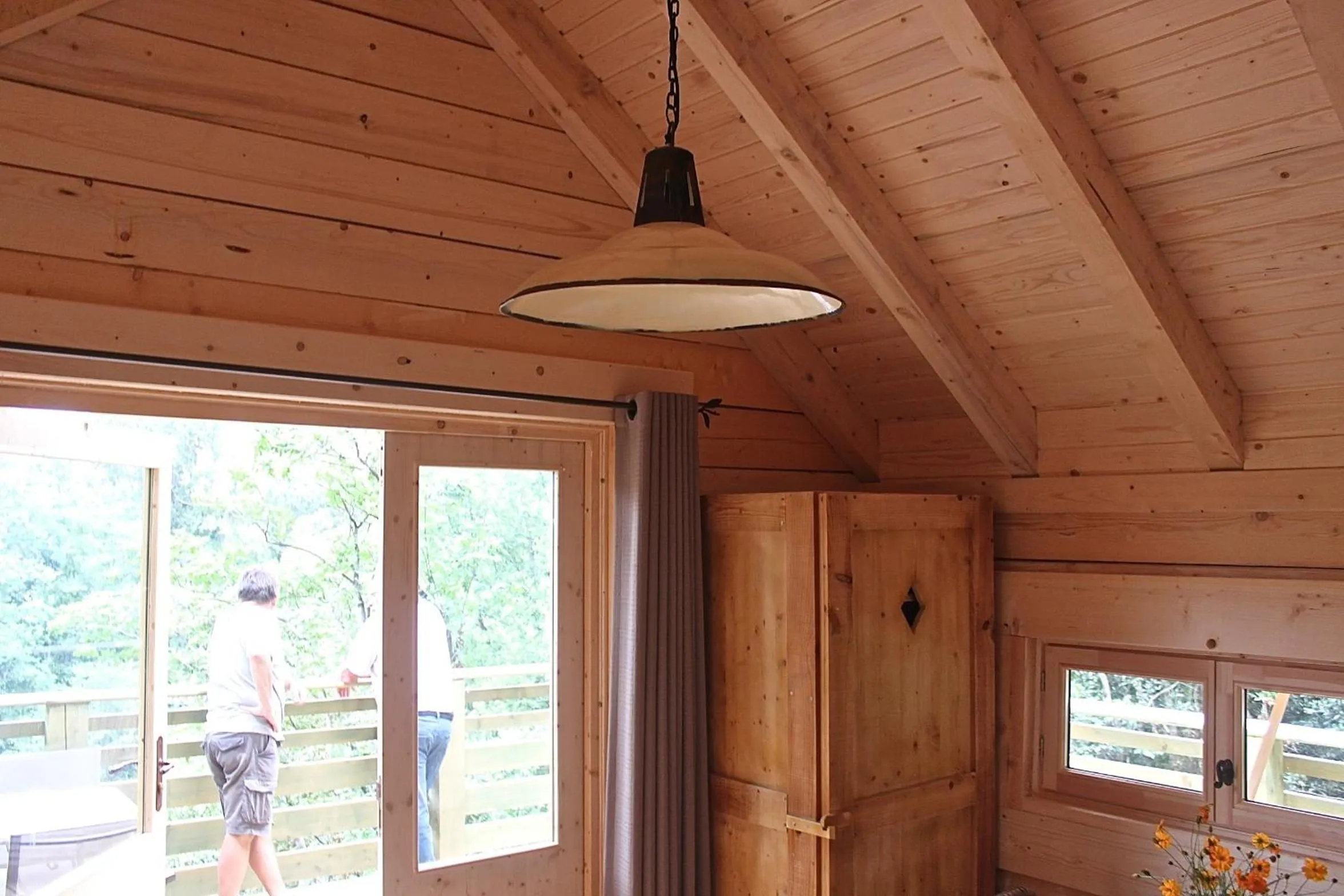 Decorative detail in Les Cabanes Dans Les Bois Logis Hôtel