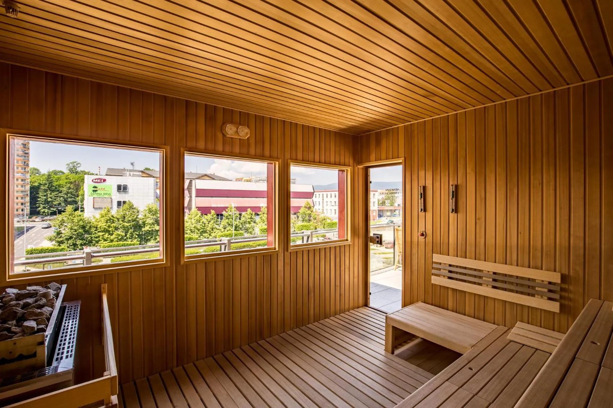 Sauna in Rezidence Fontána