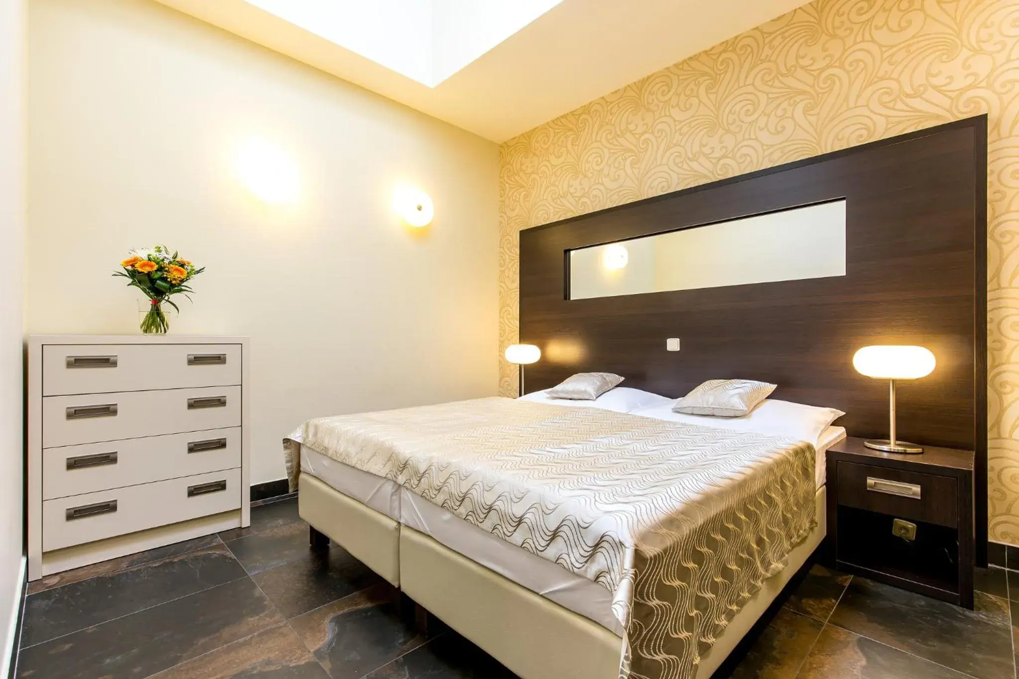 Two-Bedroom Apartment with Balcony in Rezidence Fontána Two-Bedroom Apartment with Balcony in Rezidence Fontána