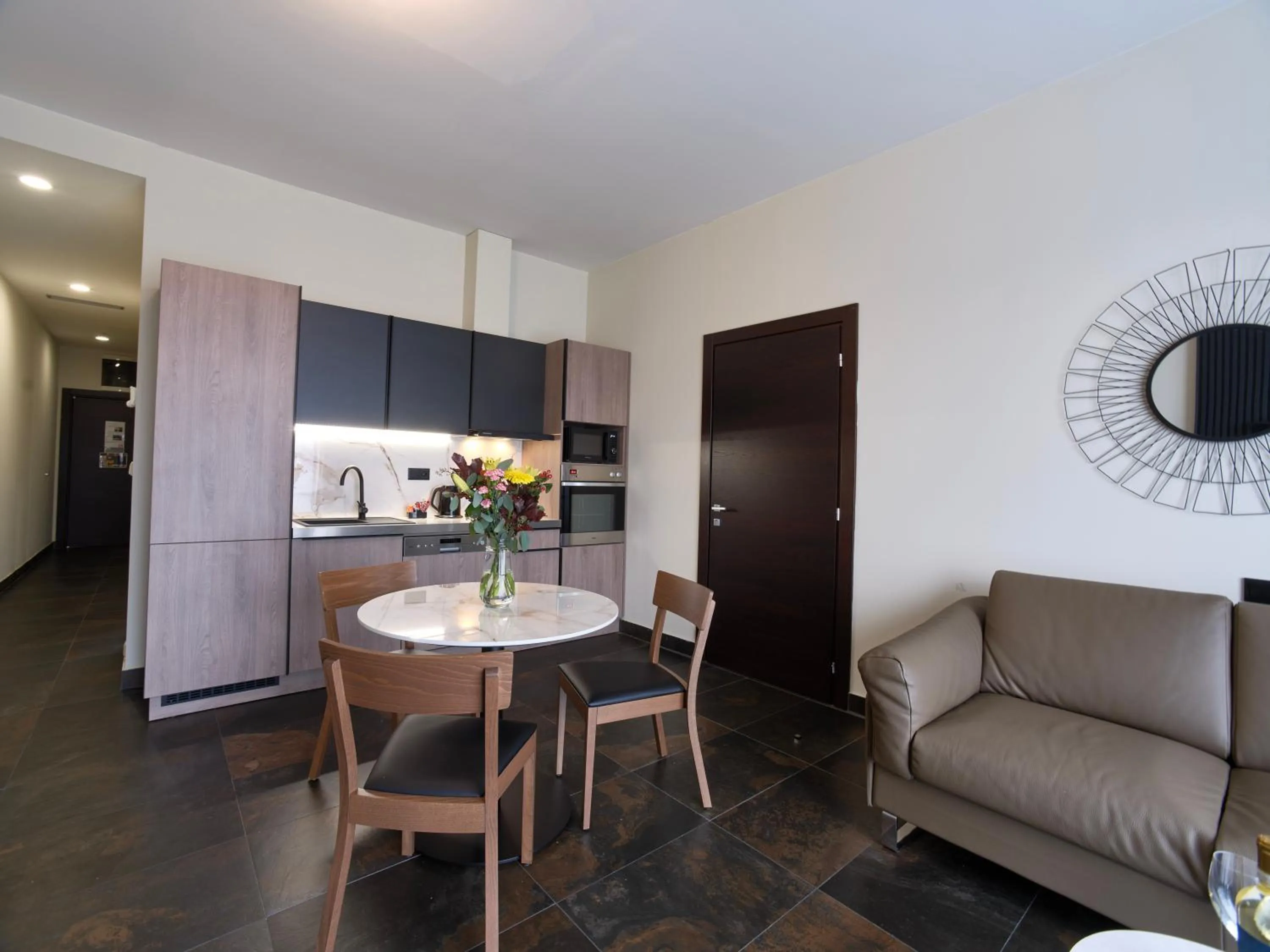 Kitchen or kitchenette in Rezidence Fontána