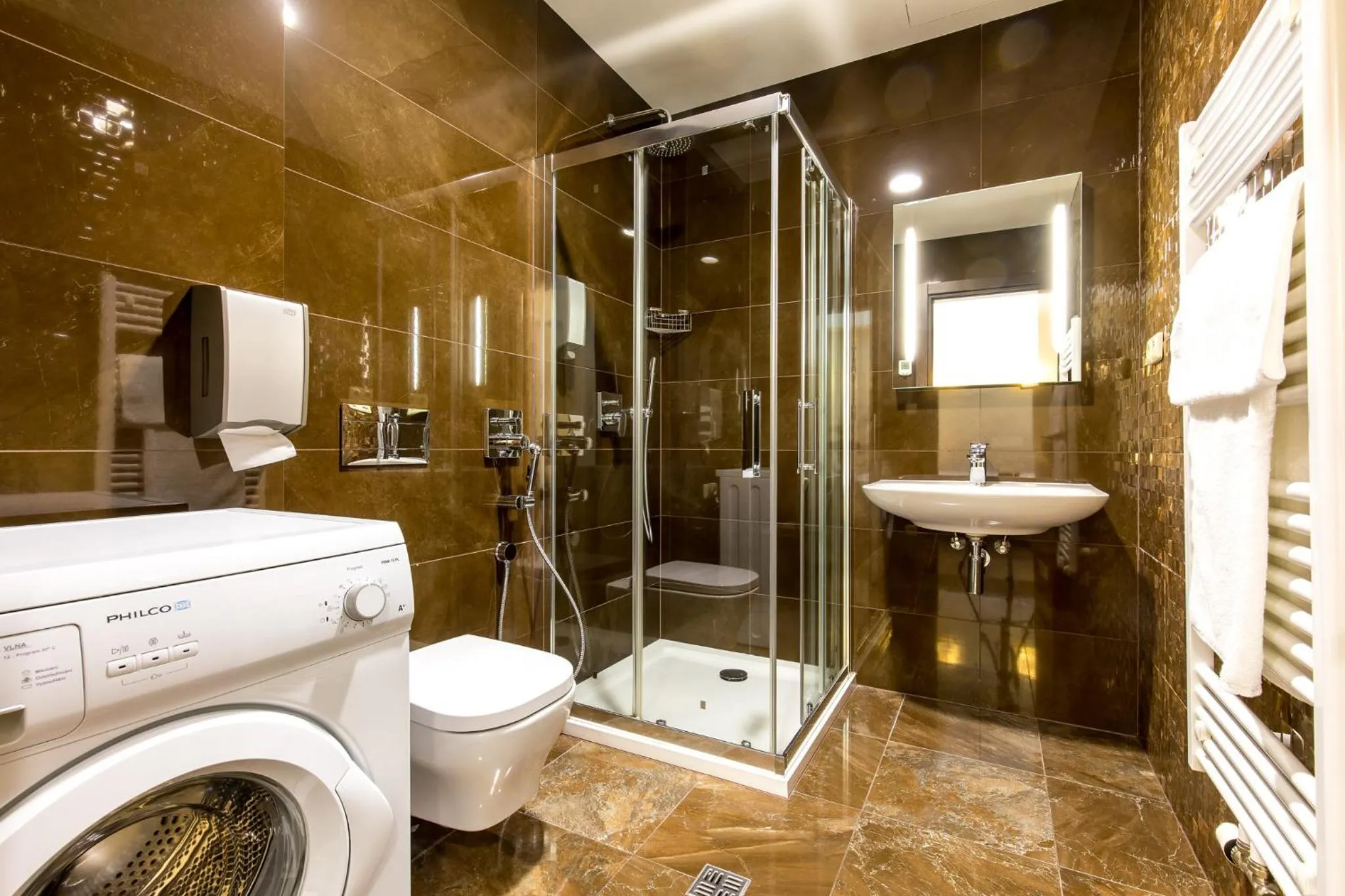 Shower in Rezidence Fontána