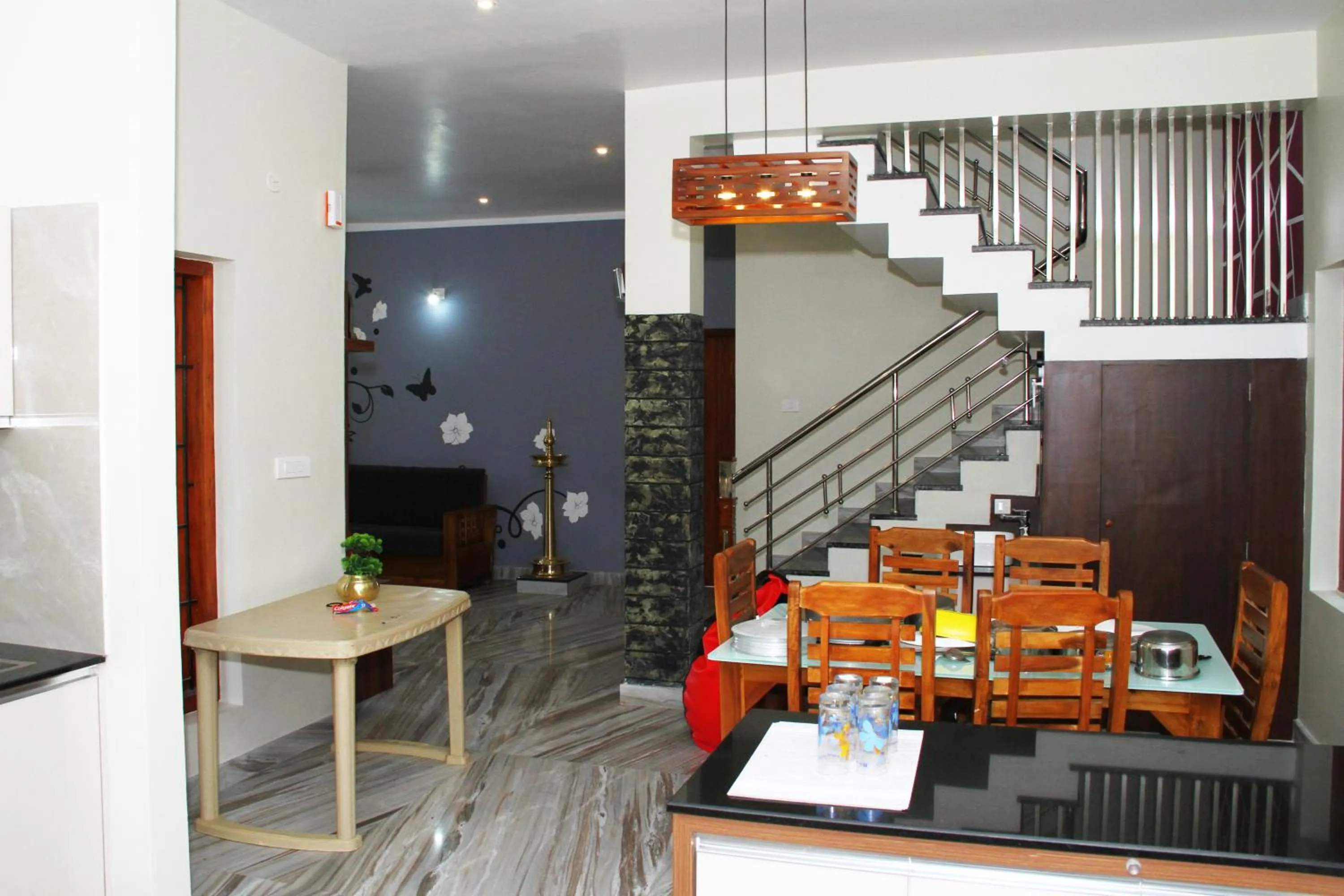 Living room in Airy Homestay Ooty by Lexstays