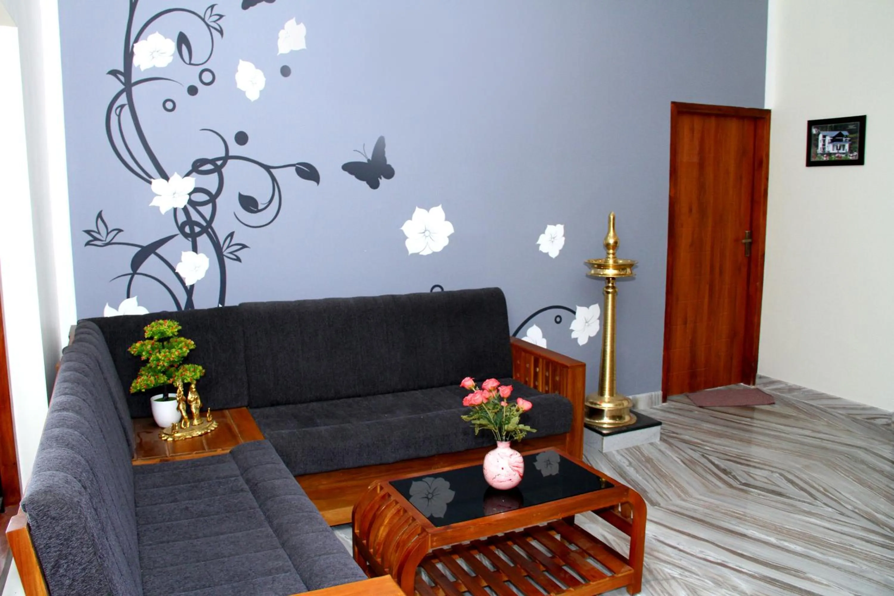 Living room in Airy Homestay Ooty by Lexstays