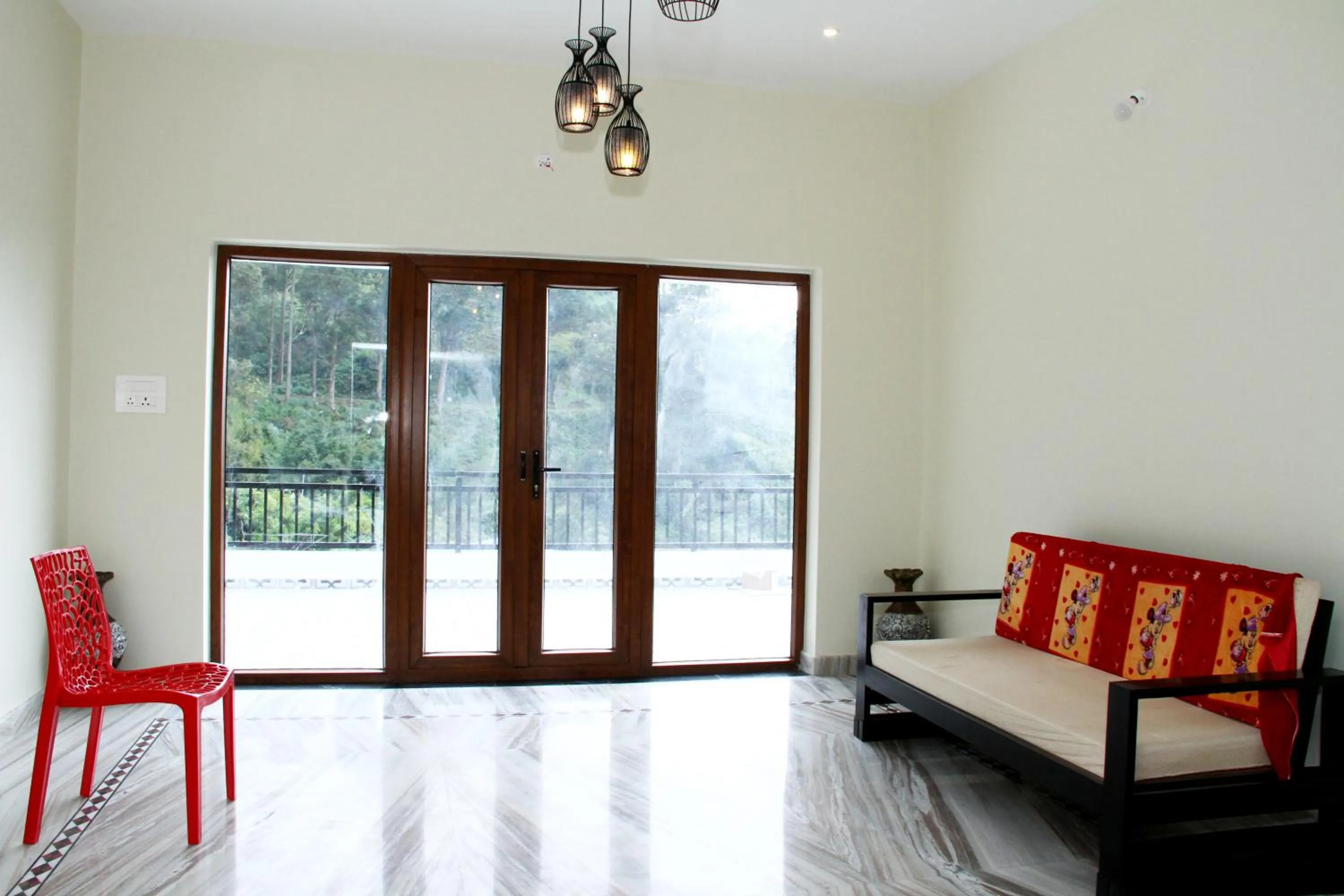 Living room, Bed in Airy Homestay Ooty by Lexstays