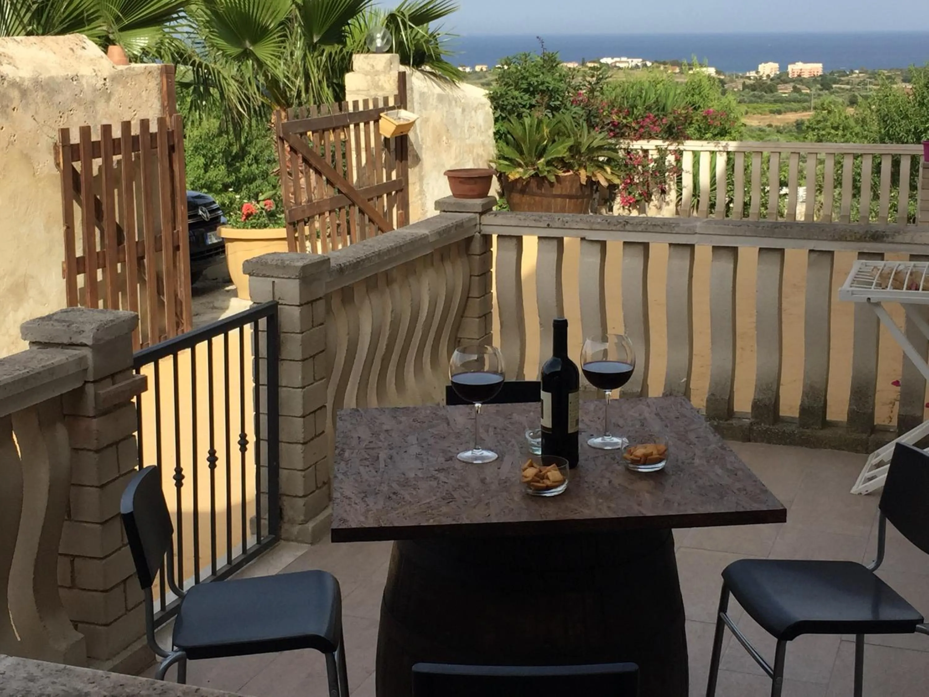 Balcony/Terrace in Agriturismoeloropizzuta