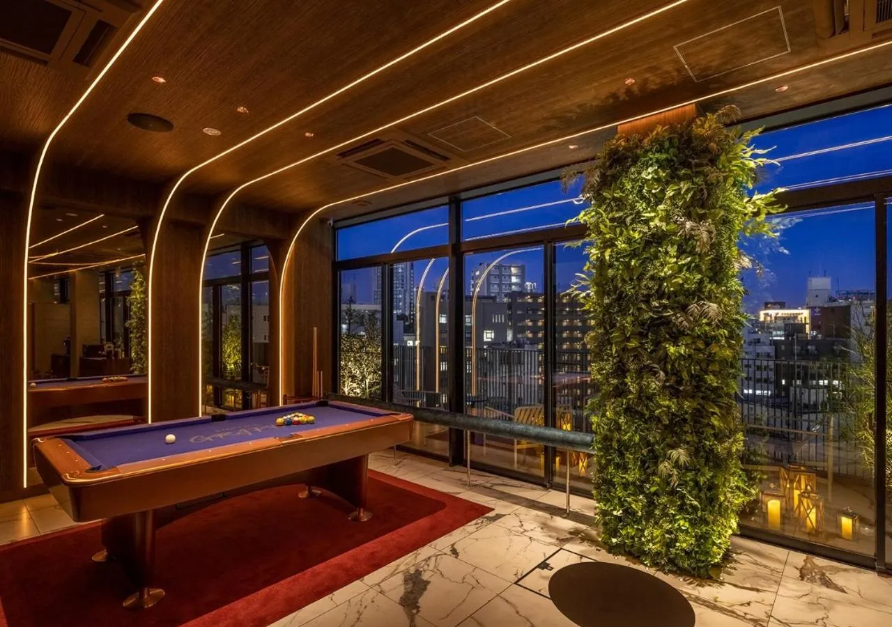 Communal lounge/ TV room in HOTEL GRAPHY Shibuya