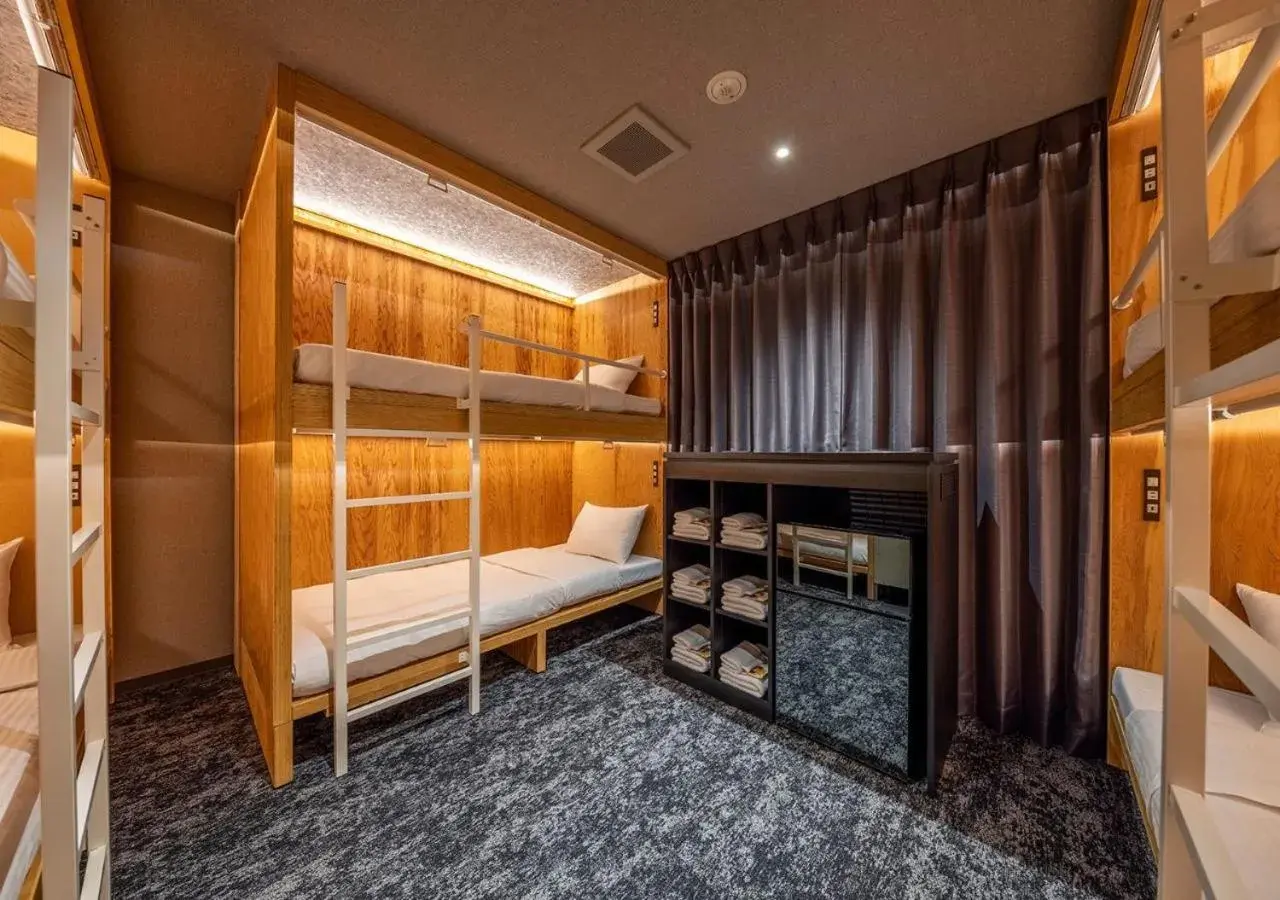 Single Bed in Female Dormitory Room in HOTEL GRAPHY Shibuya Single Bed in Female Dormitory Room in HOTEL GRAPHY Shibuya