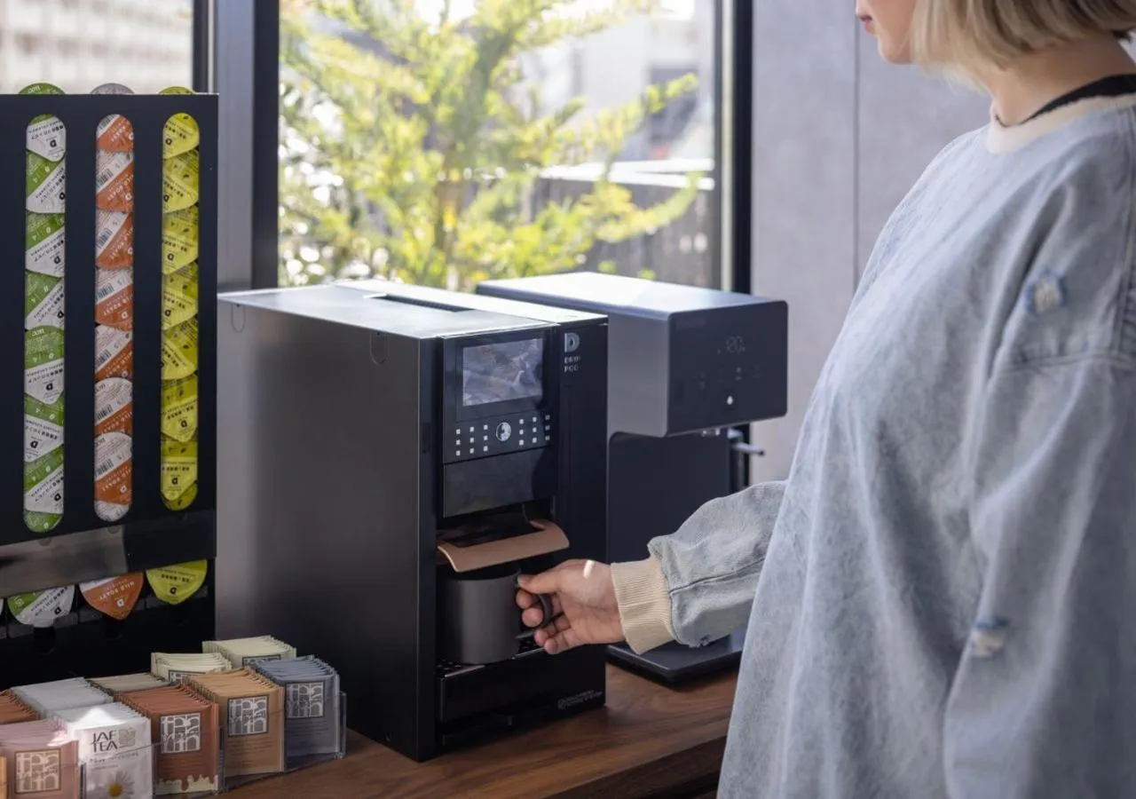 Communal lounge/ TV room in HOTEL GRAPHY Shibuya
