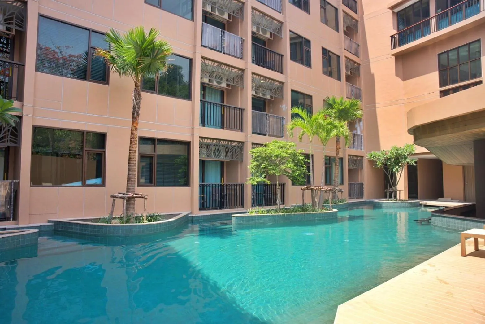 Pool view in The Proud Karon Beach Phuket Trademark Collection By Wyndham