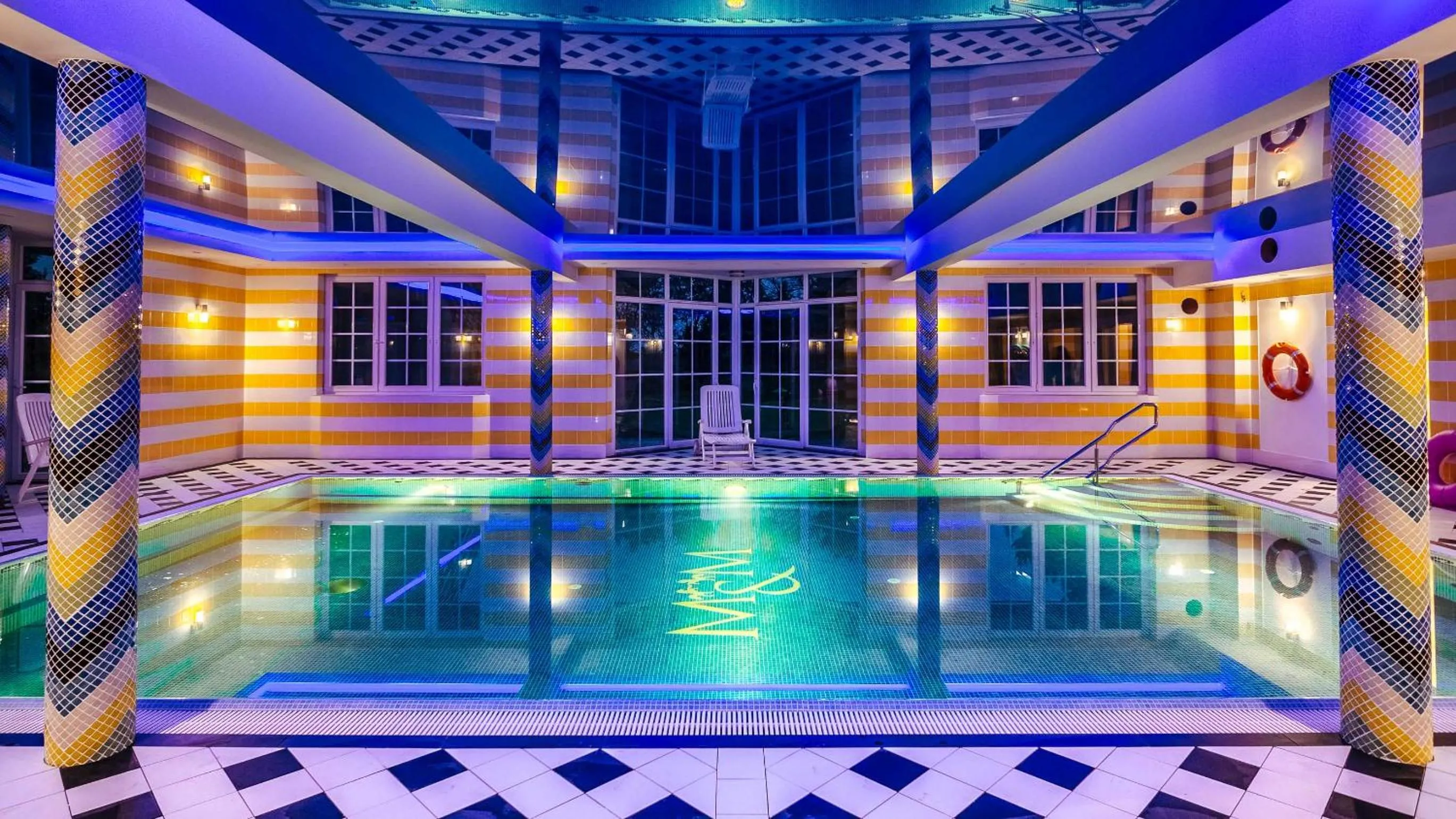 Pool view in Apartamenty M&M