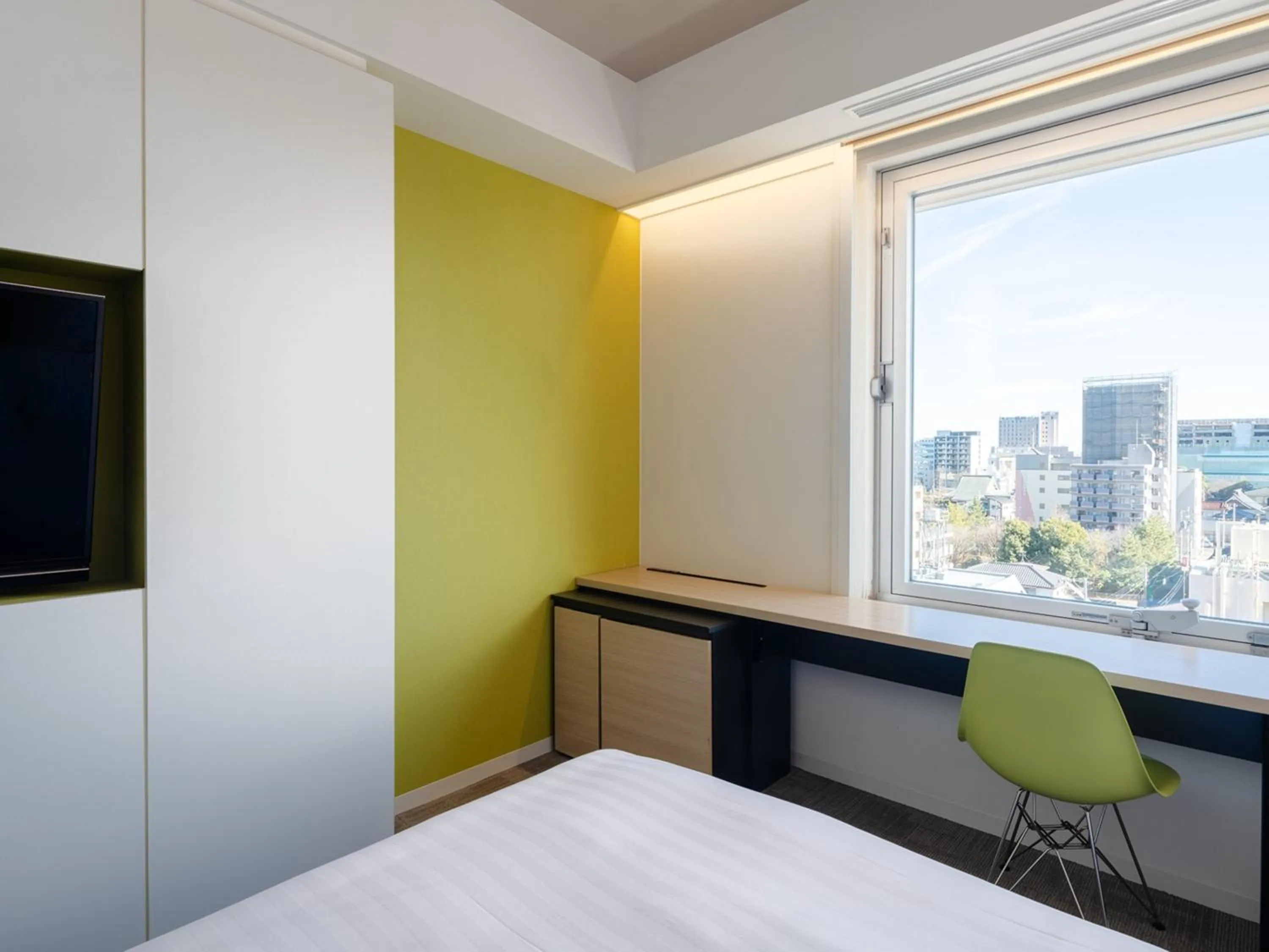 Photo of the whole room, Bed in The OneFive Sendai