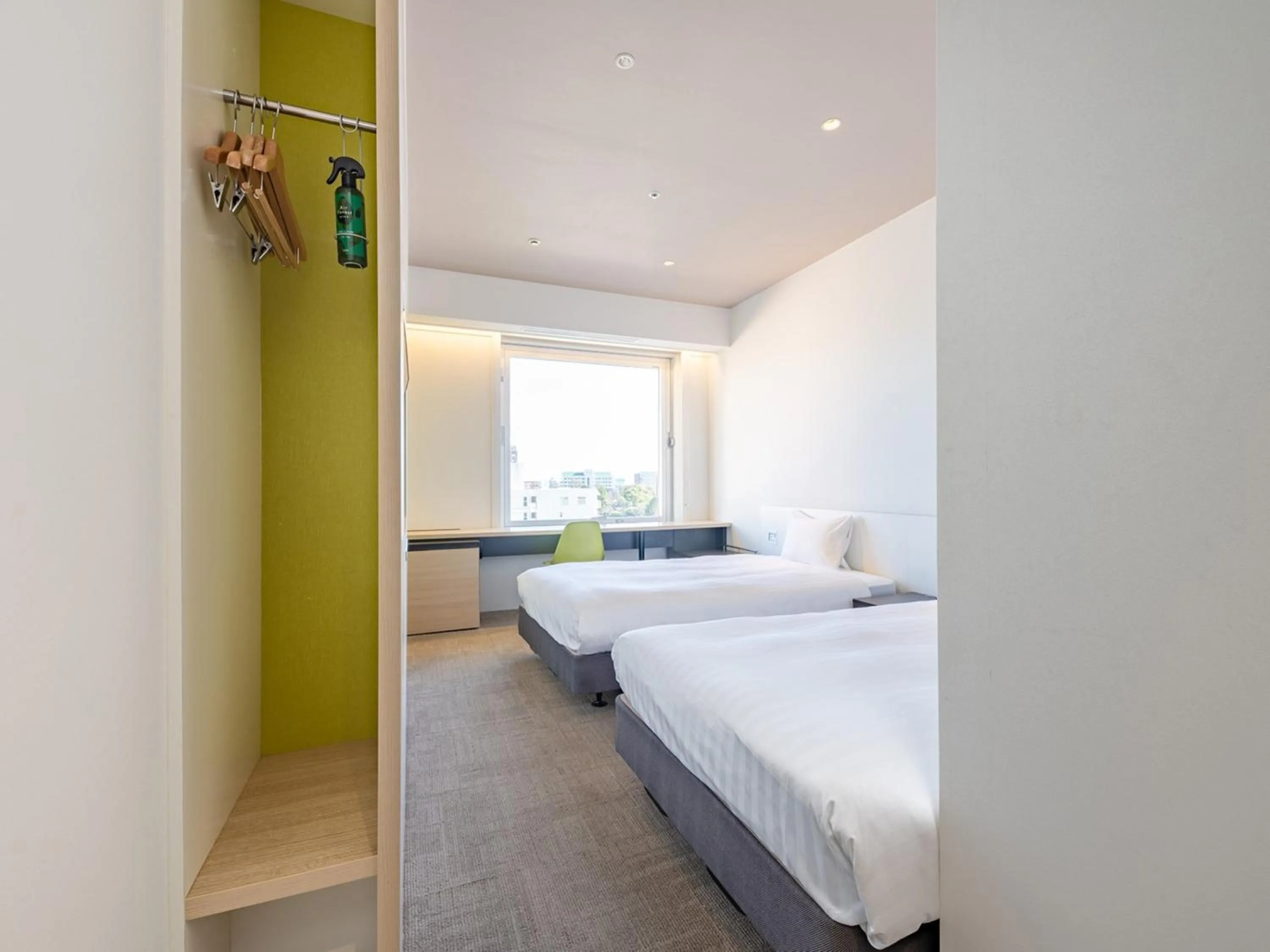 Photo of the whole room, Bed in The OneFive Sendai