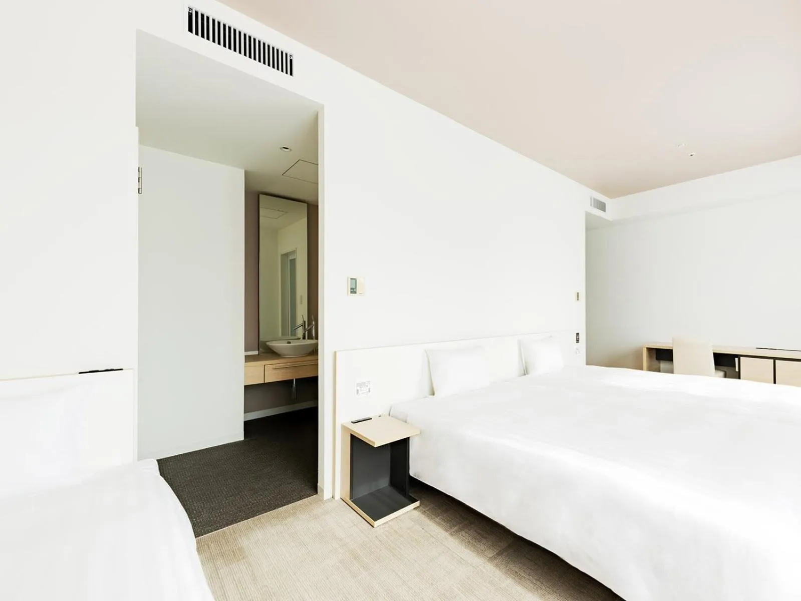 Photo of the whole room, Bed in The OneFive Sendai