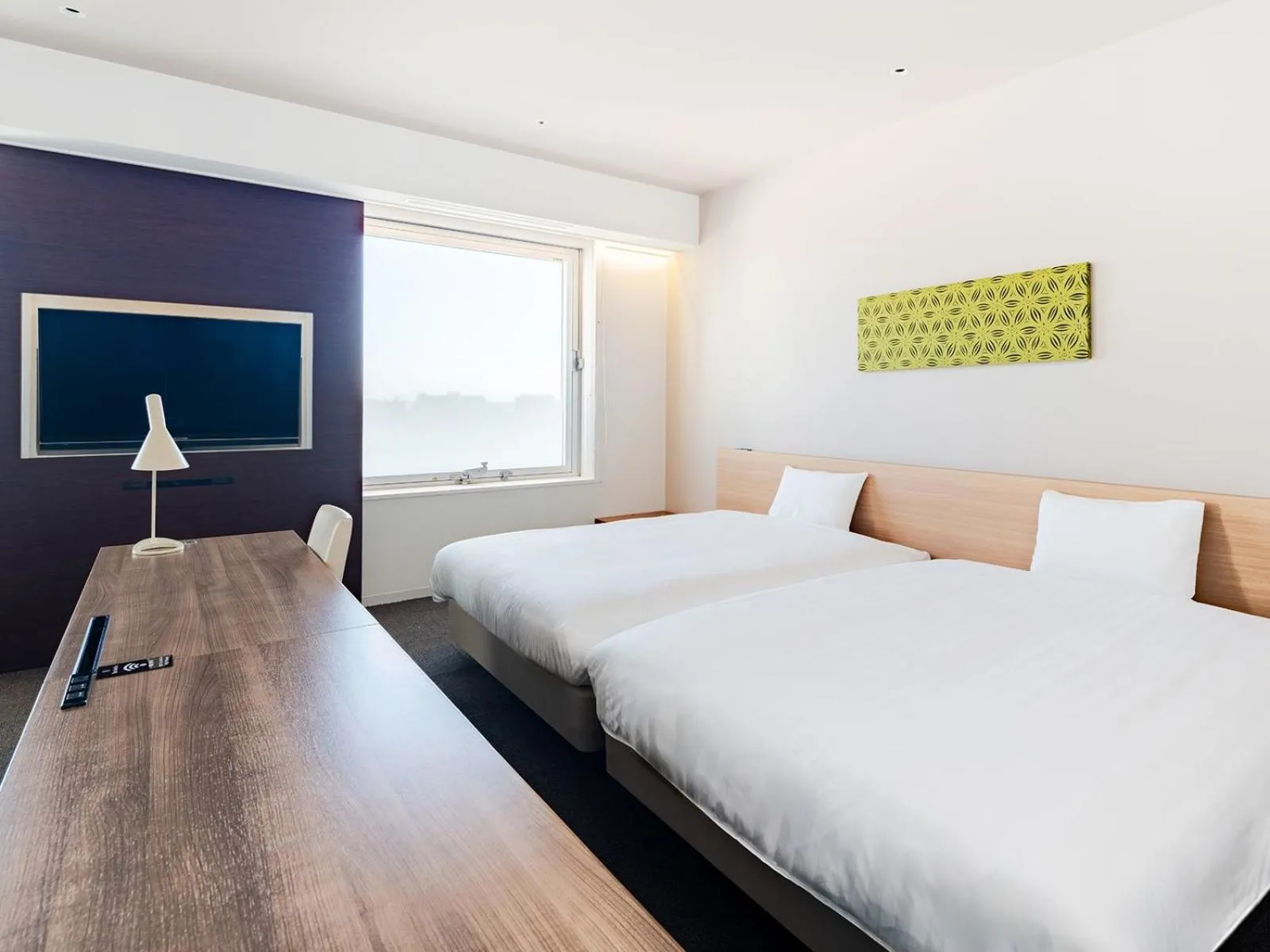 Photo of the whole room, Bed in The OneFive Sendai