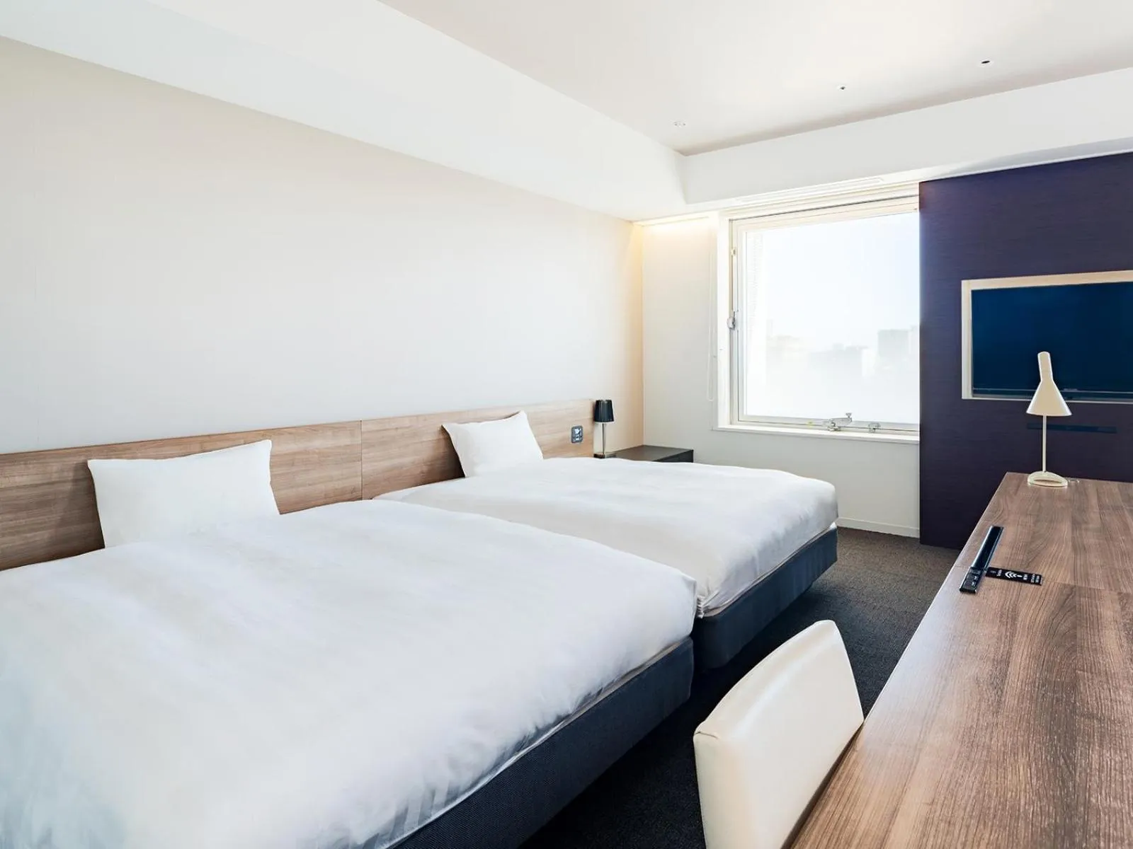 Photo of the whole room, Bed in The OneFive Sendai