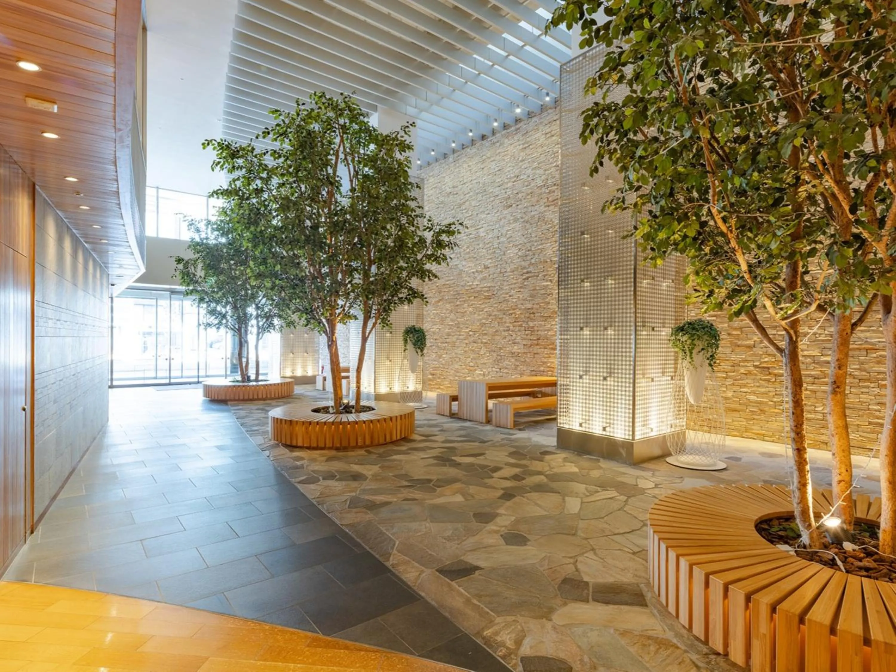 Lobby or reception in The OneFive Sendai