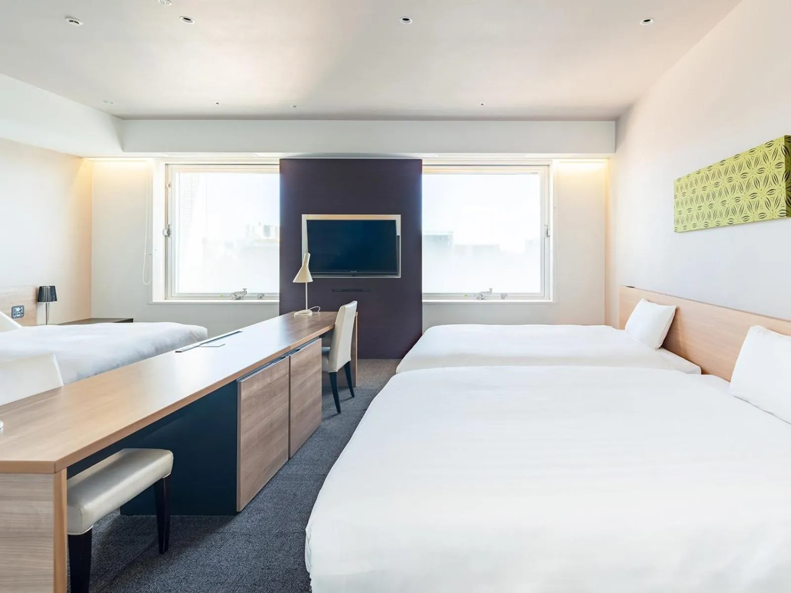 Photo of the whole room, Bed in The OneFive Sendai