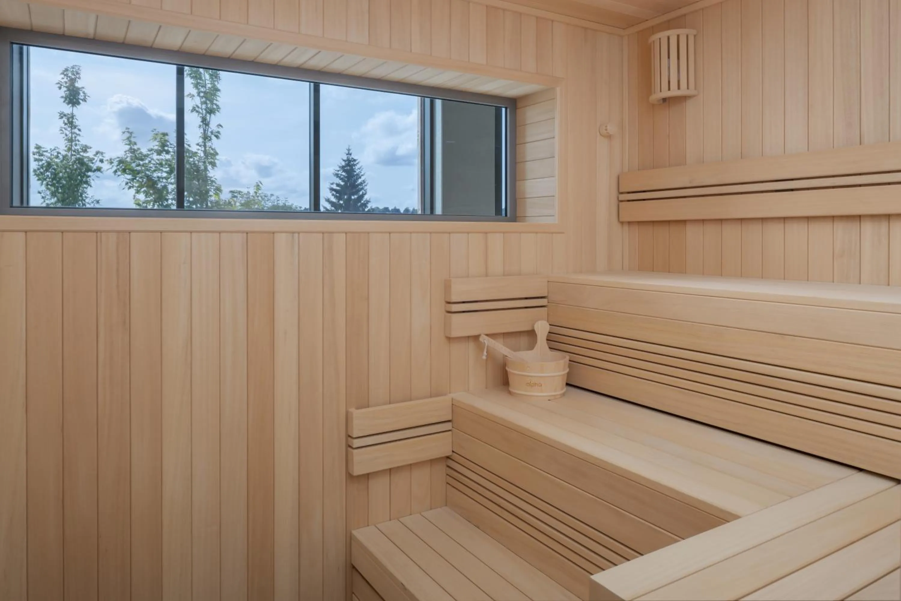 Sauna in Hyatt Place Rouen