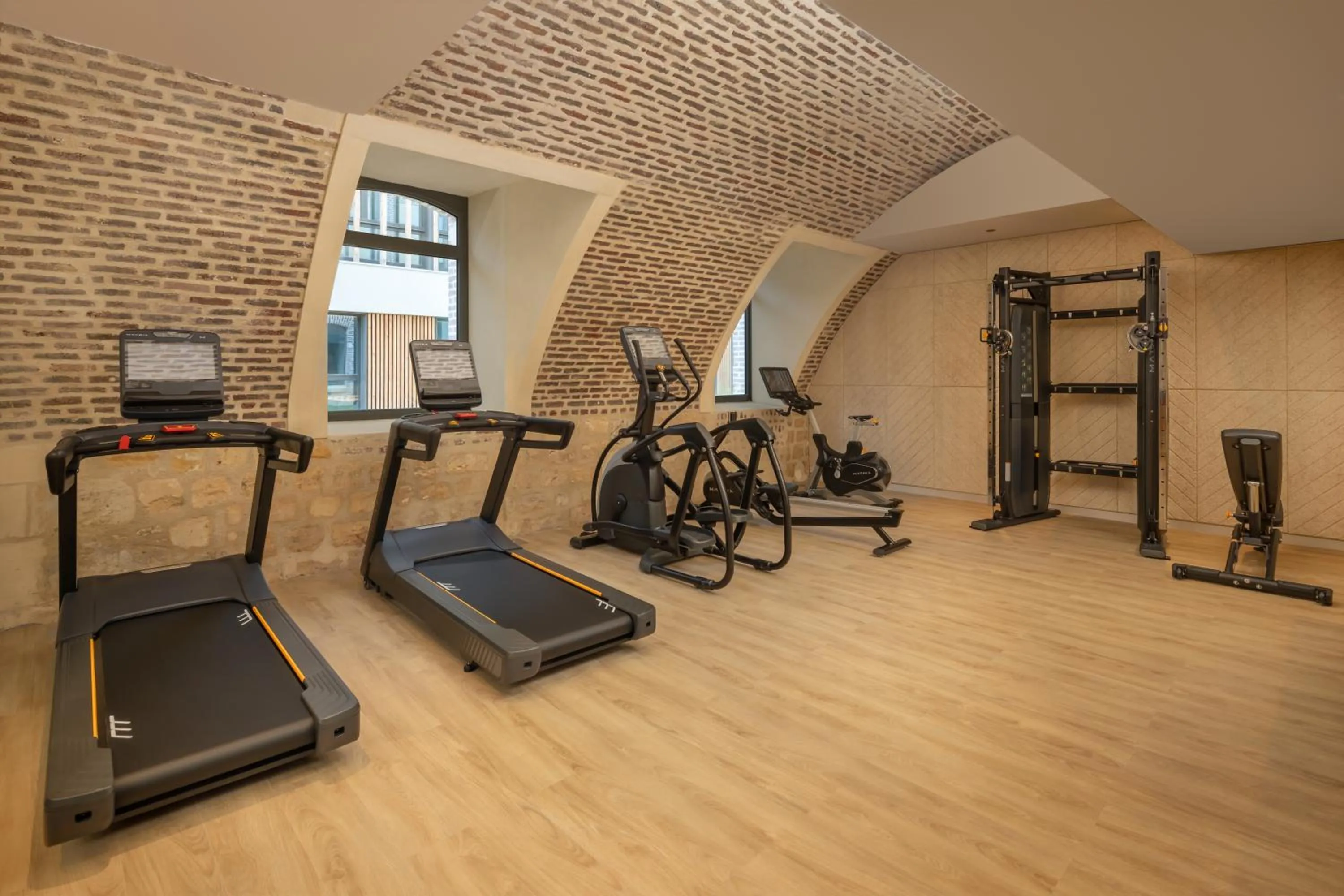 Fitness centre/facilities in Hyatt Place Rouen
