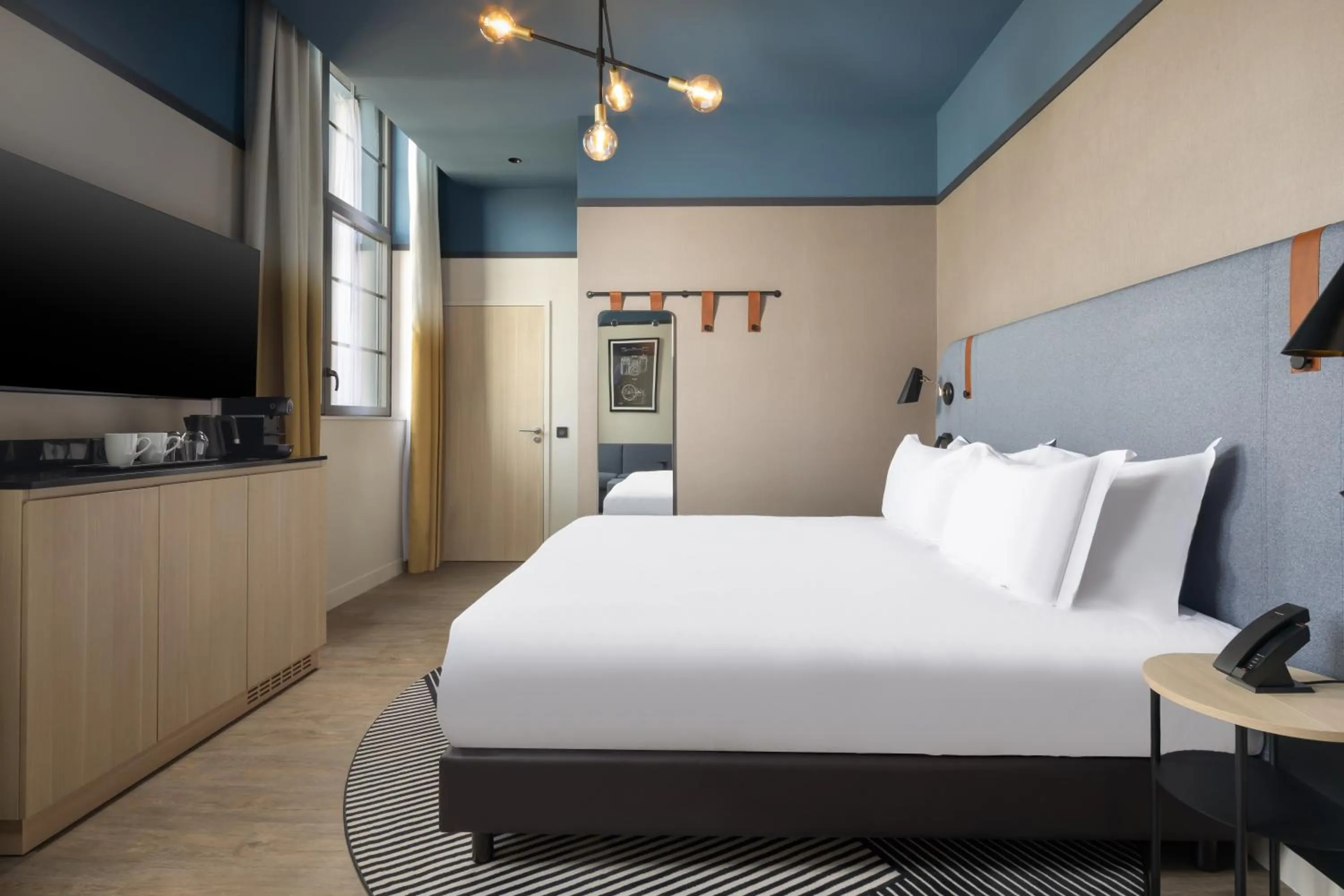 Bedroom, Bed in Hyatt Place Rouen