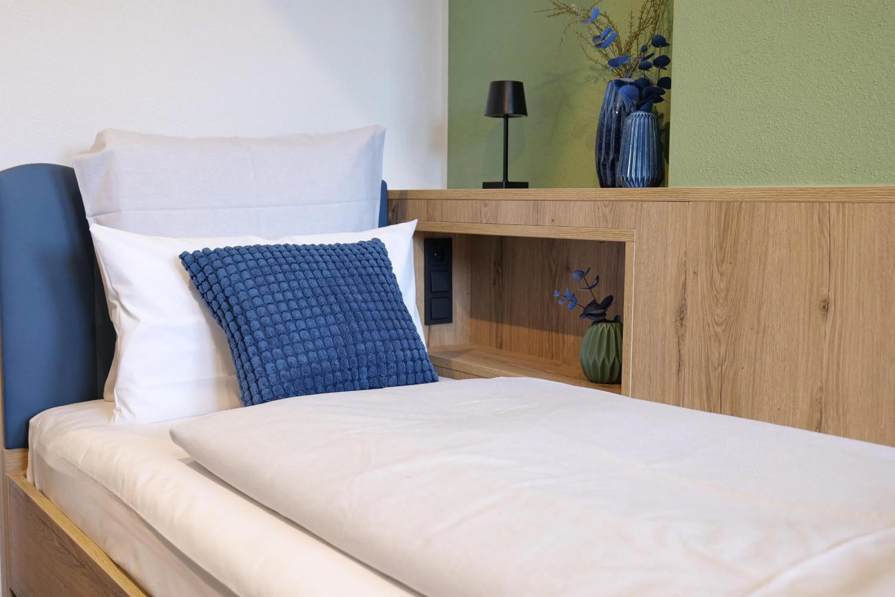 Bed in Reos Hotel Isny