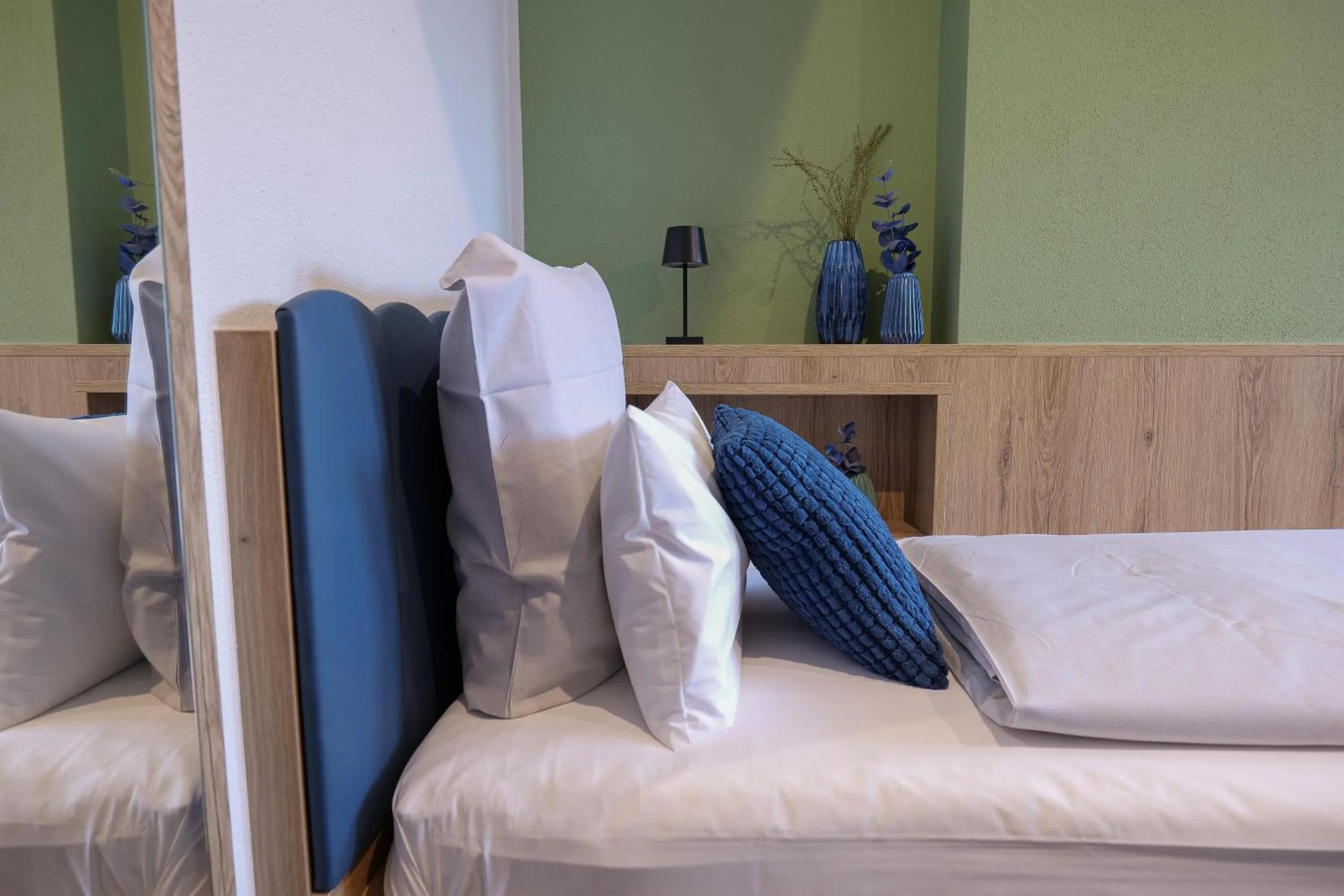 Bed in Reos Hotel Isny