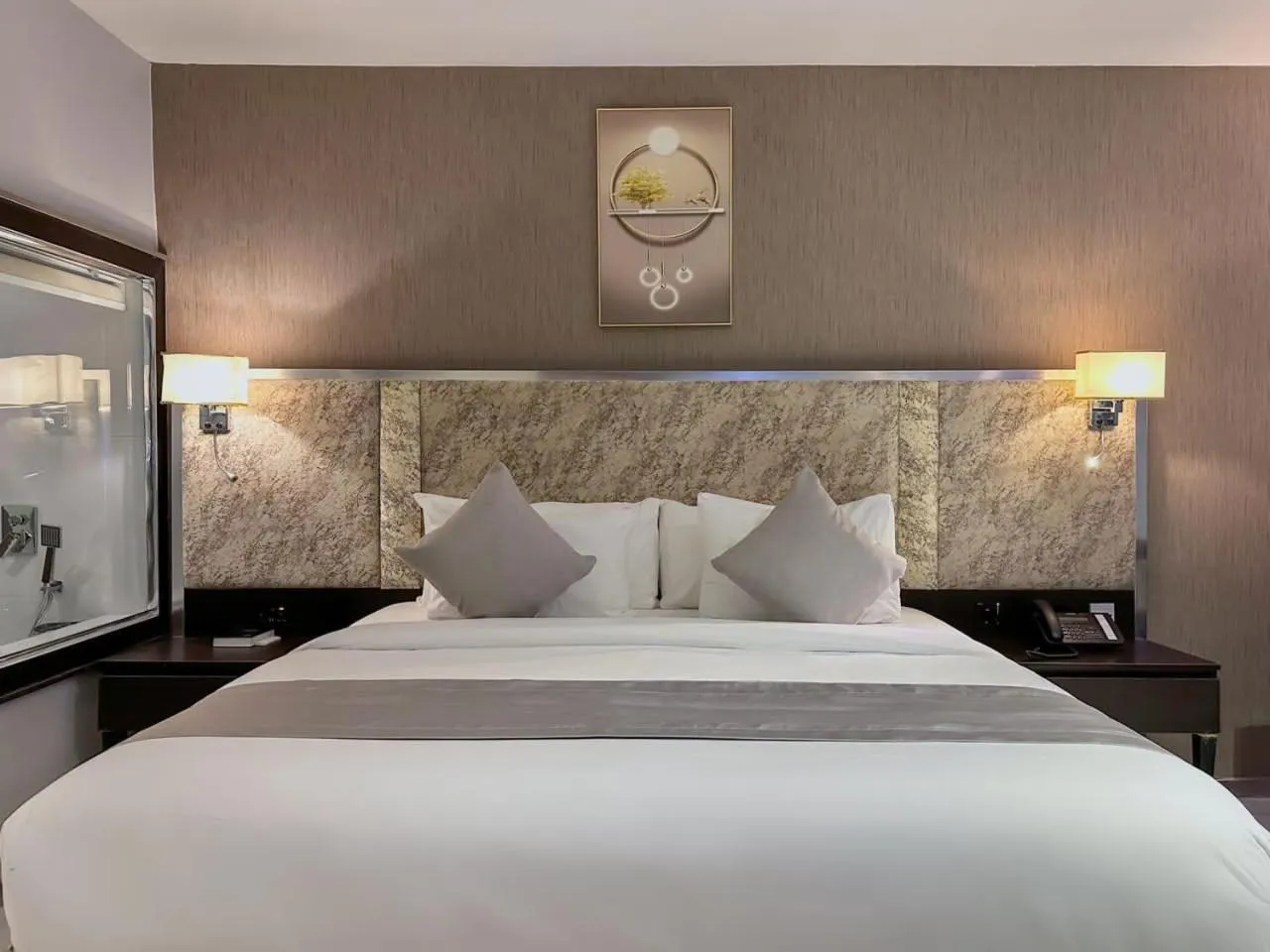 Bed in Boulevard Owerri Hotel