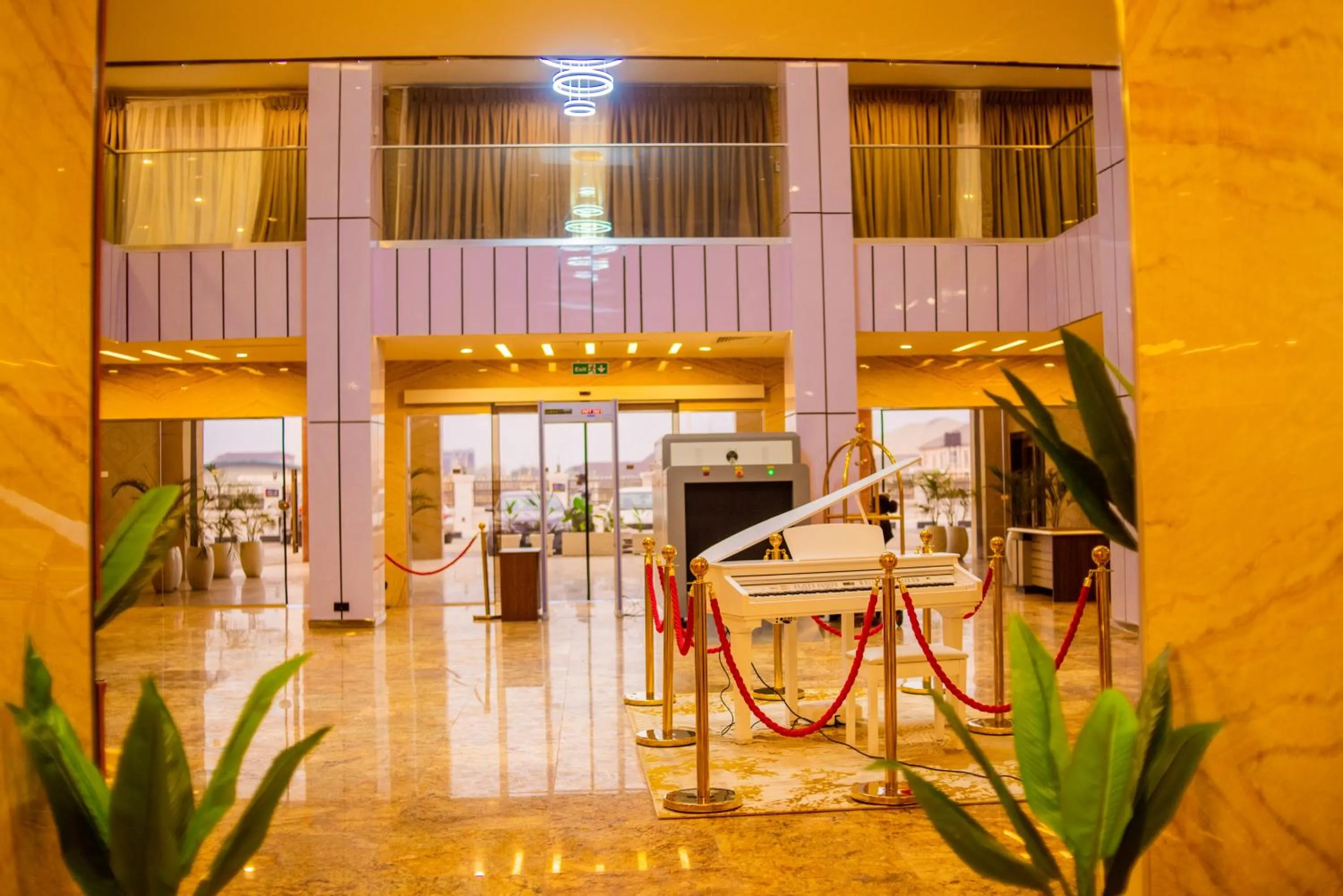 Lobby or reception in Boulevard Owerri Hotel
