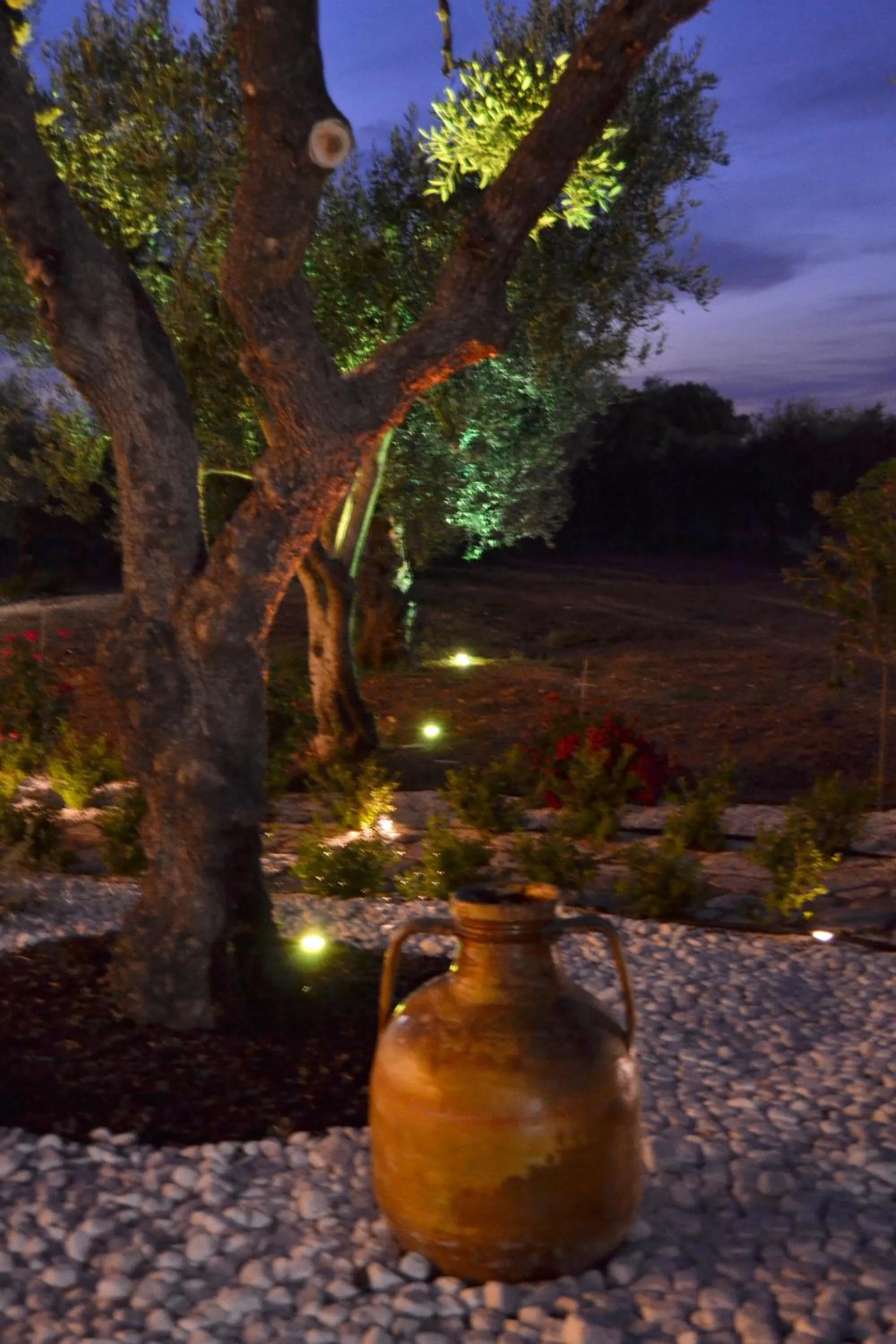 Decorative detail in Villa D'Anzi B&B