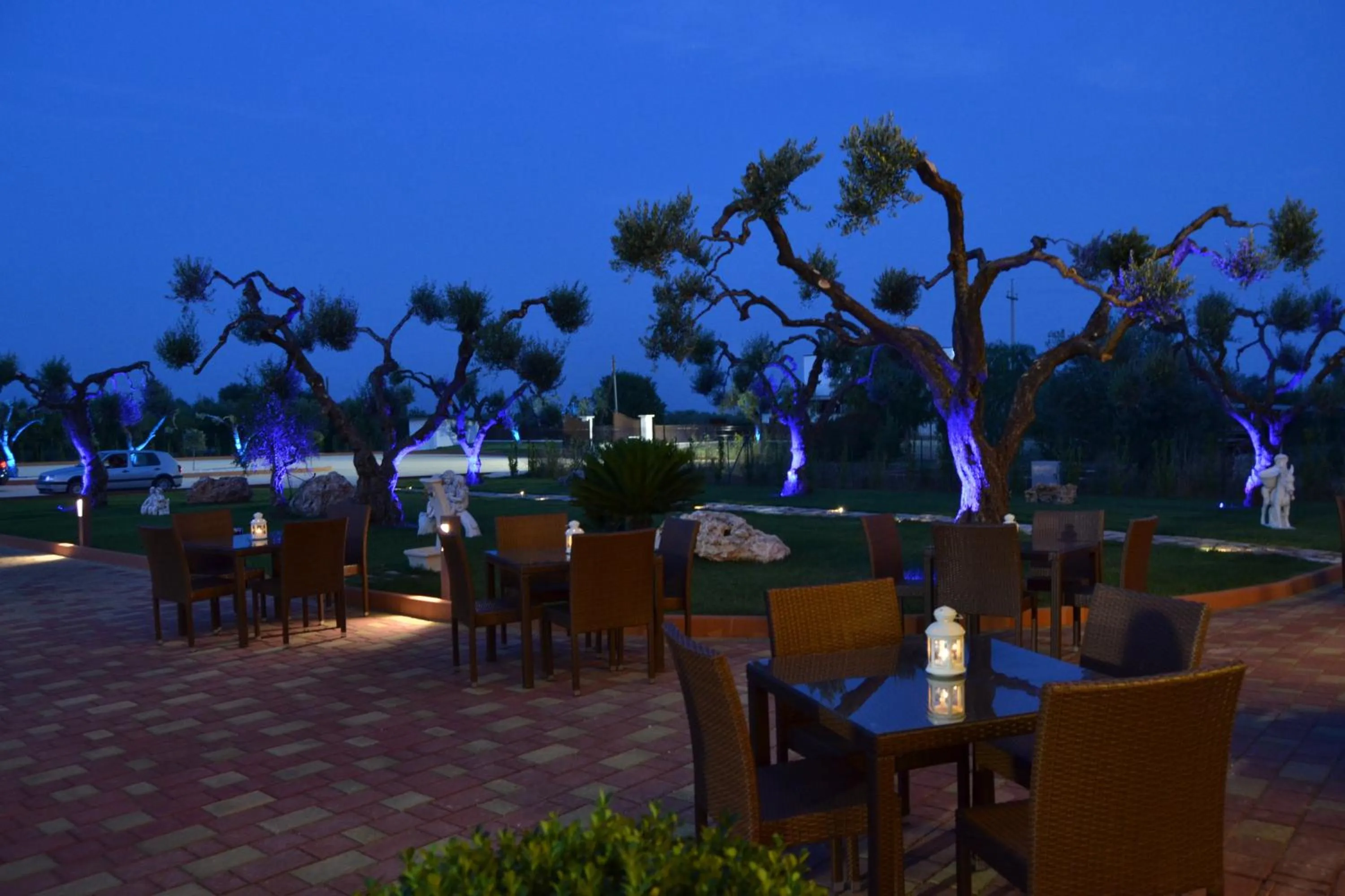 Garden in Villa D'Anzi B&B