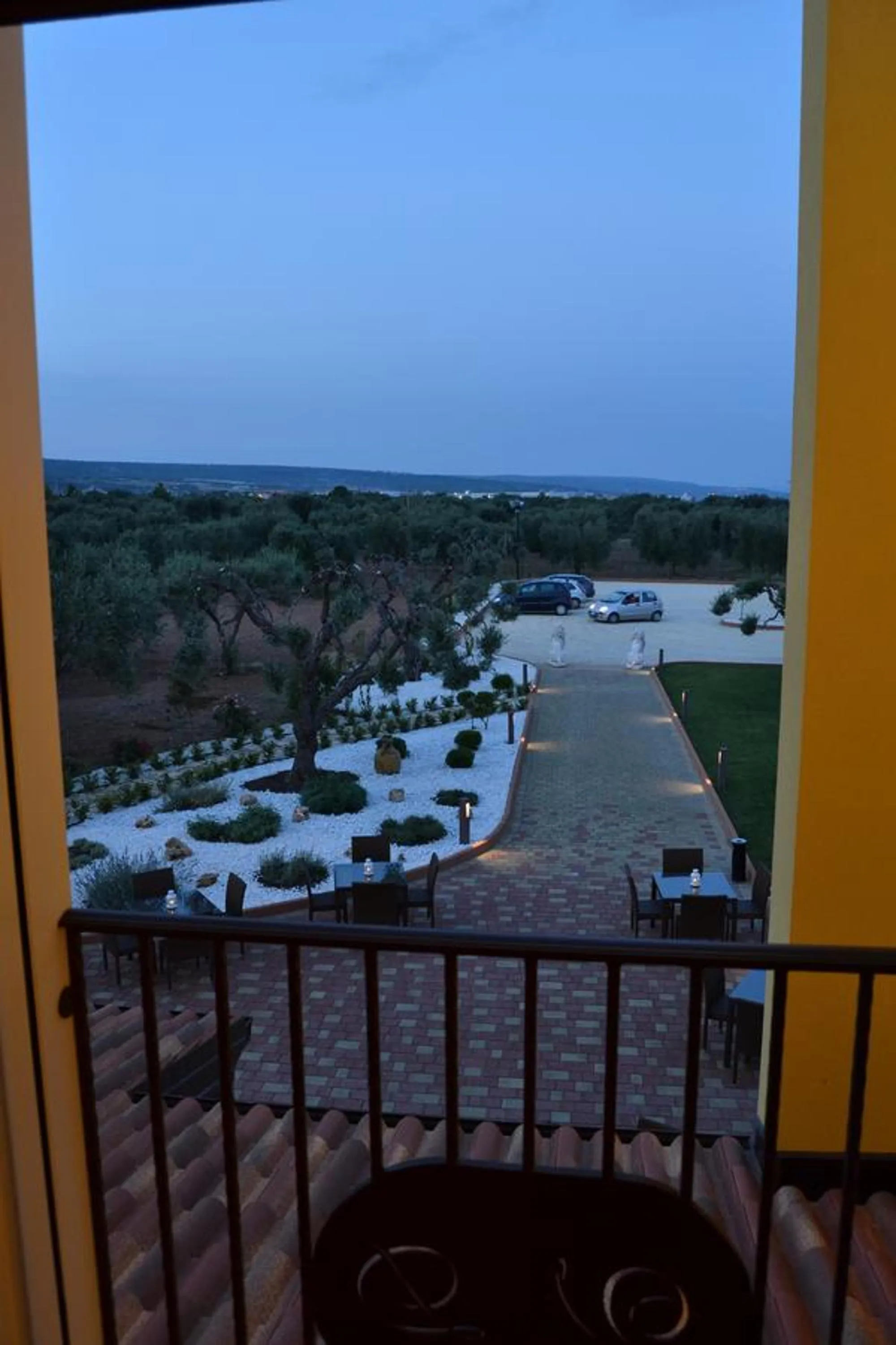 Balcony/Terrace in Villa D'Anzi B&B