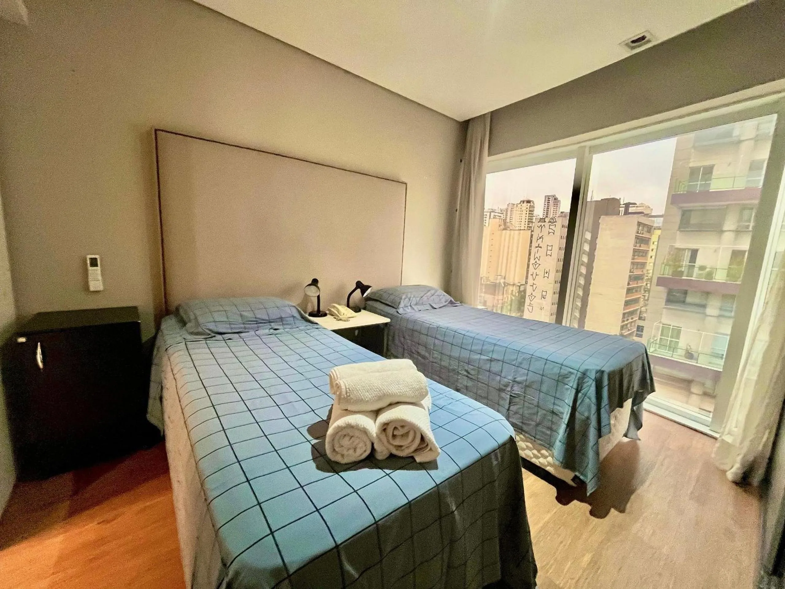 Apartment with Balcony in LFlats no Hotel Stella Vega (EX-Mercury Ibirapuera)
