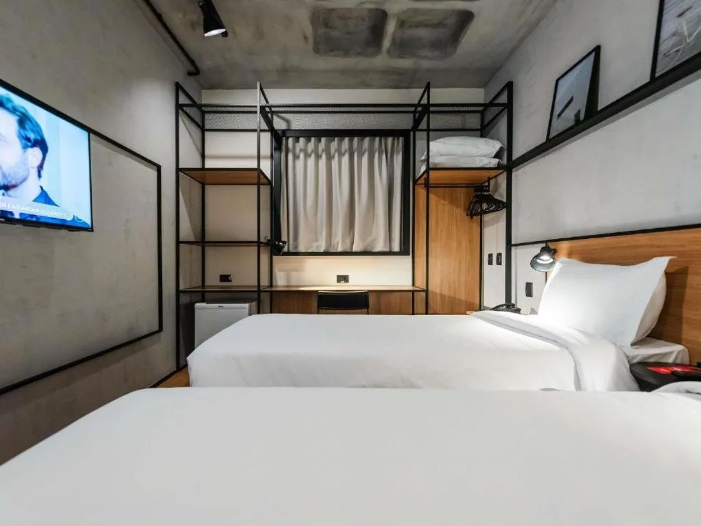 Bedroom, Bed in ibis Tubarão