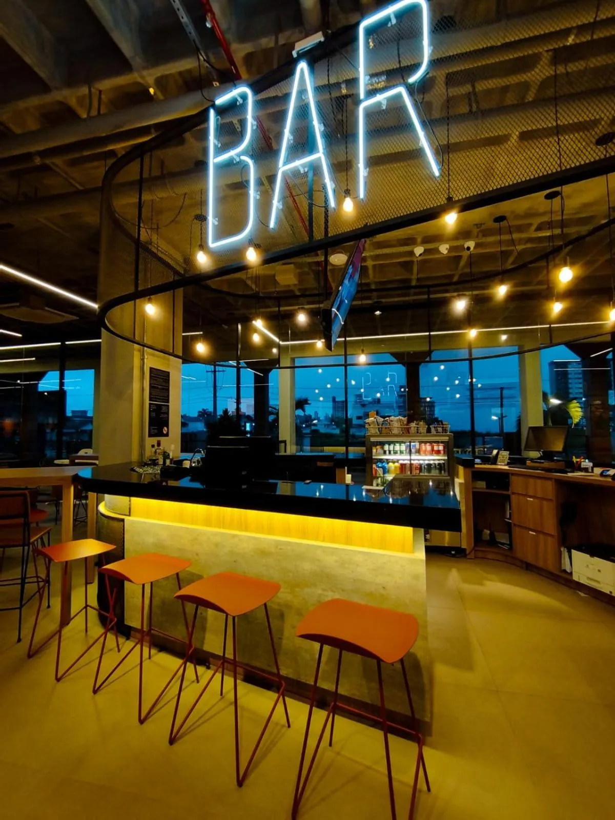 Lounge or bar in ibis Tubarão