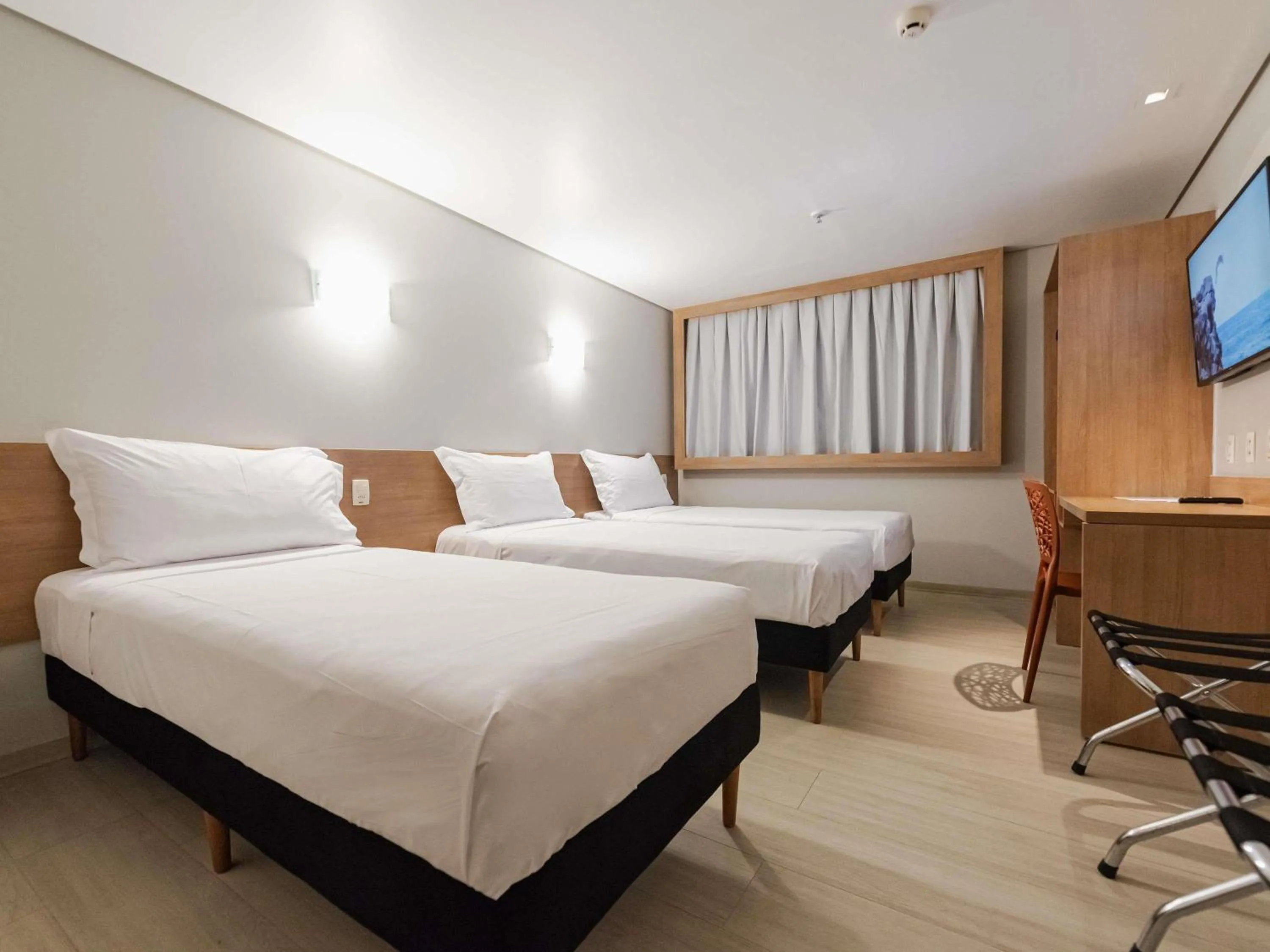 Bedroom, Bed in ibis Styles Goiânia Shopping Estação