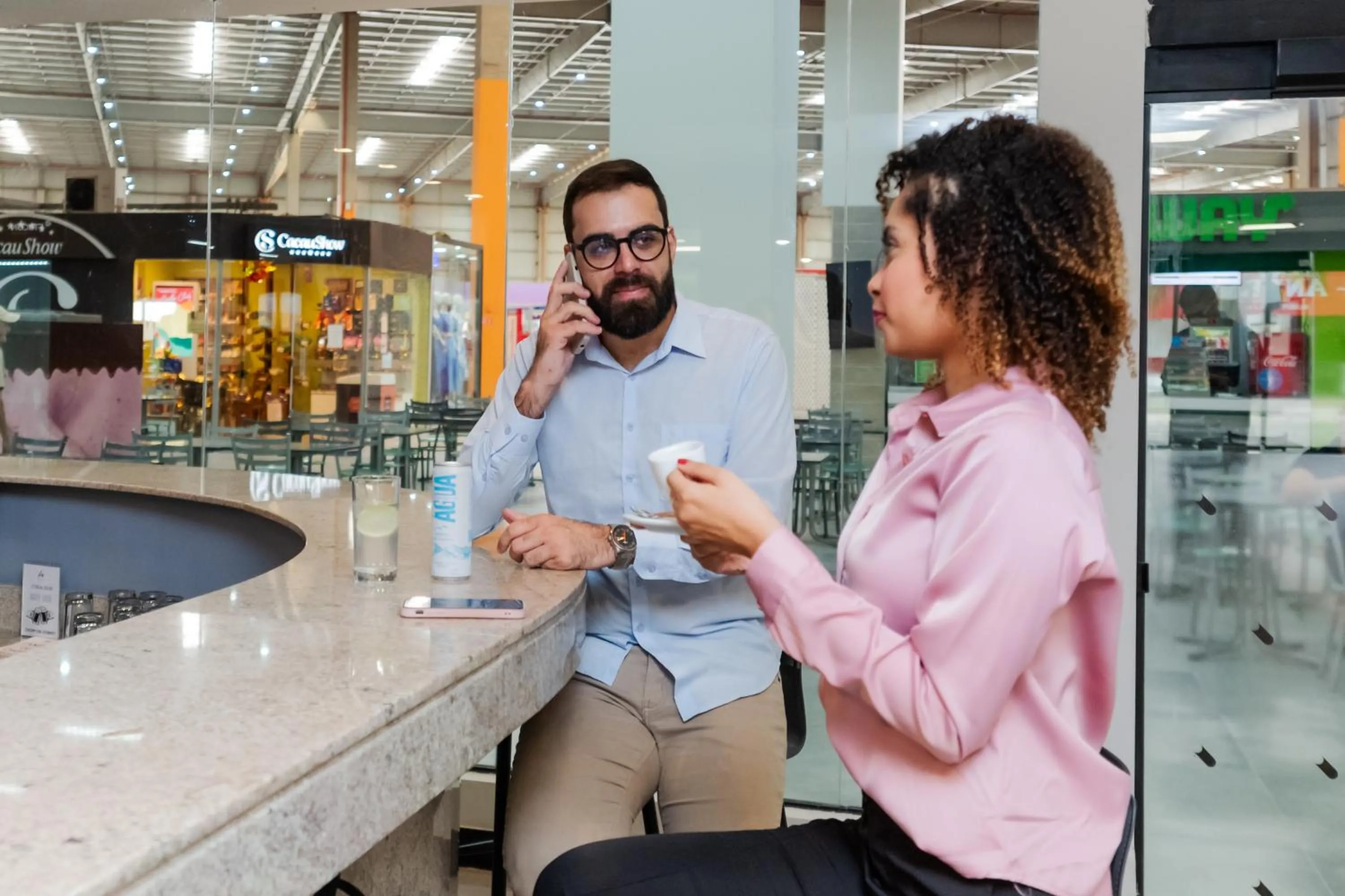 People in ibis Styles Goiânia Shopping Estação