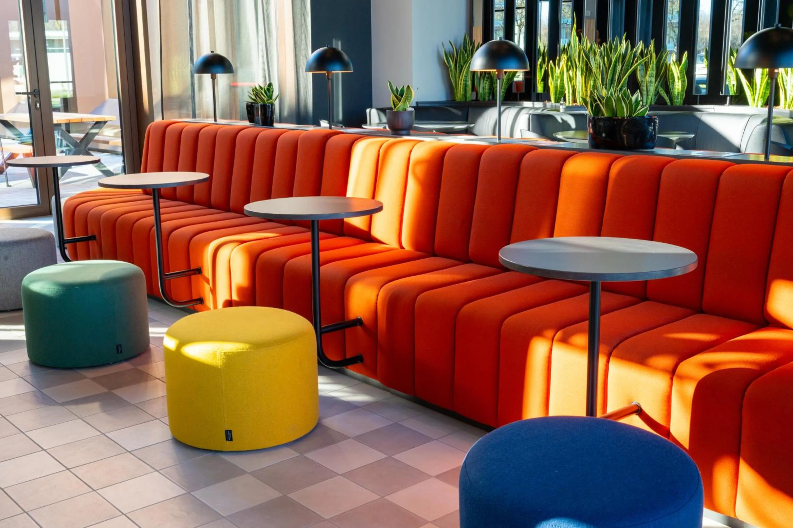 Lobby or reception in TRIBE Milano Malpensa