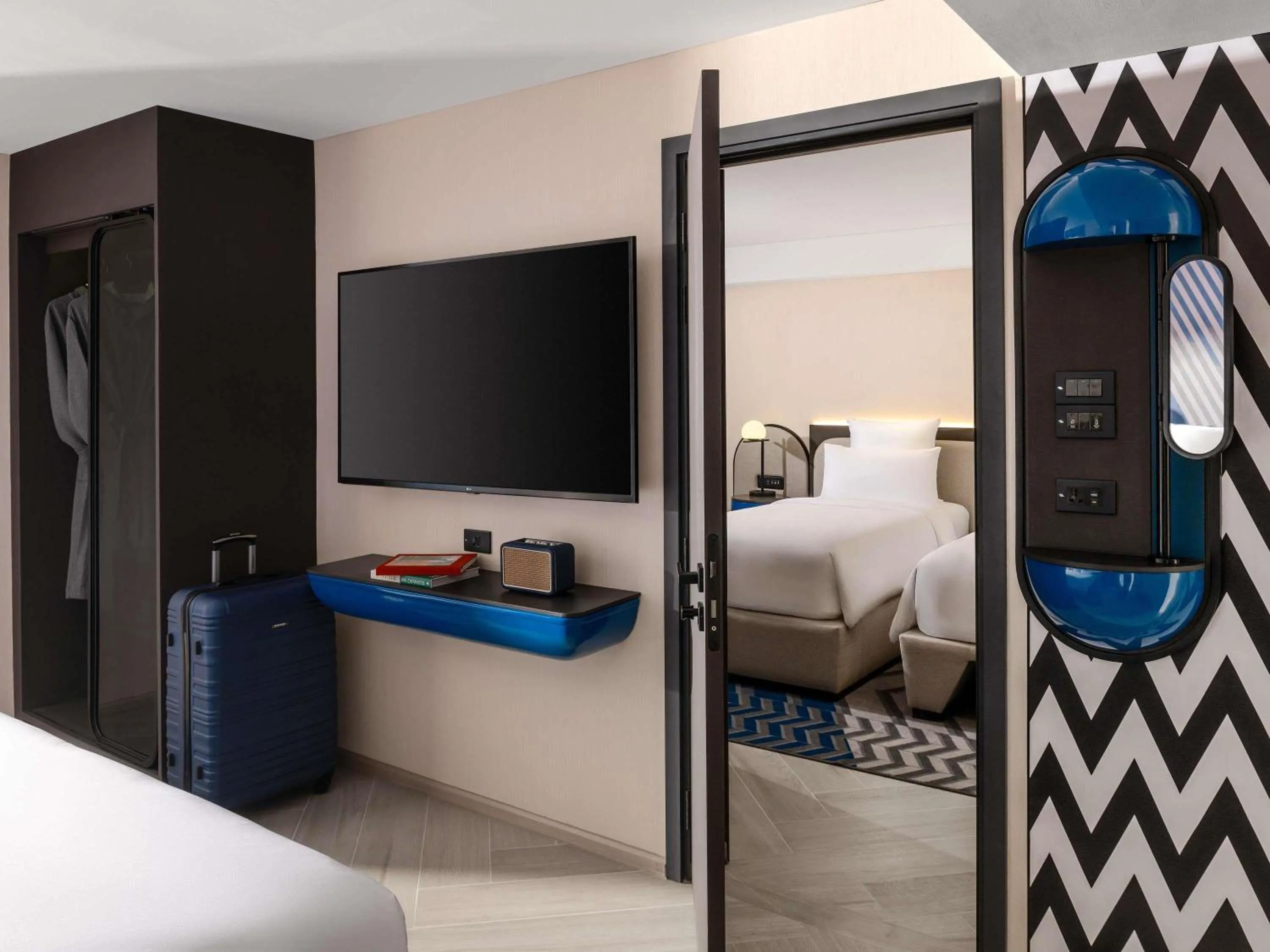 Bedroom, Bed in TRIBE Living Bangkok Sukhumvit 39 by AccorHotels