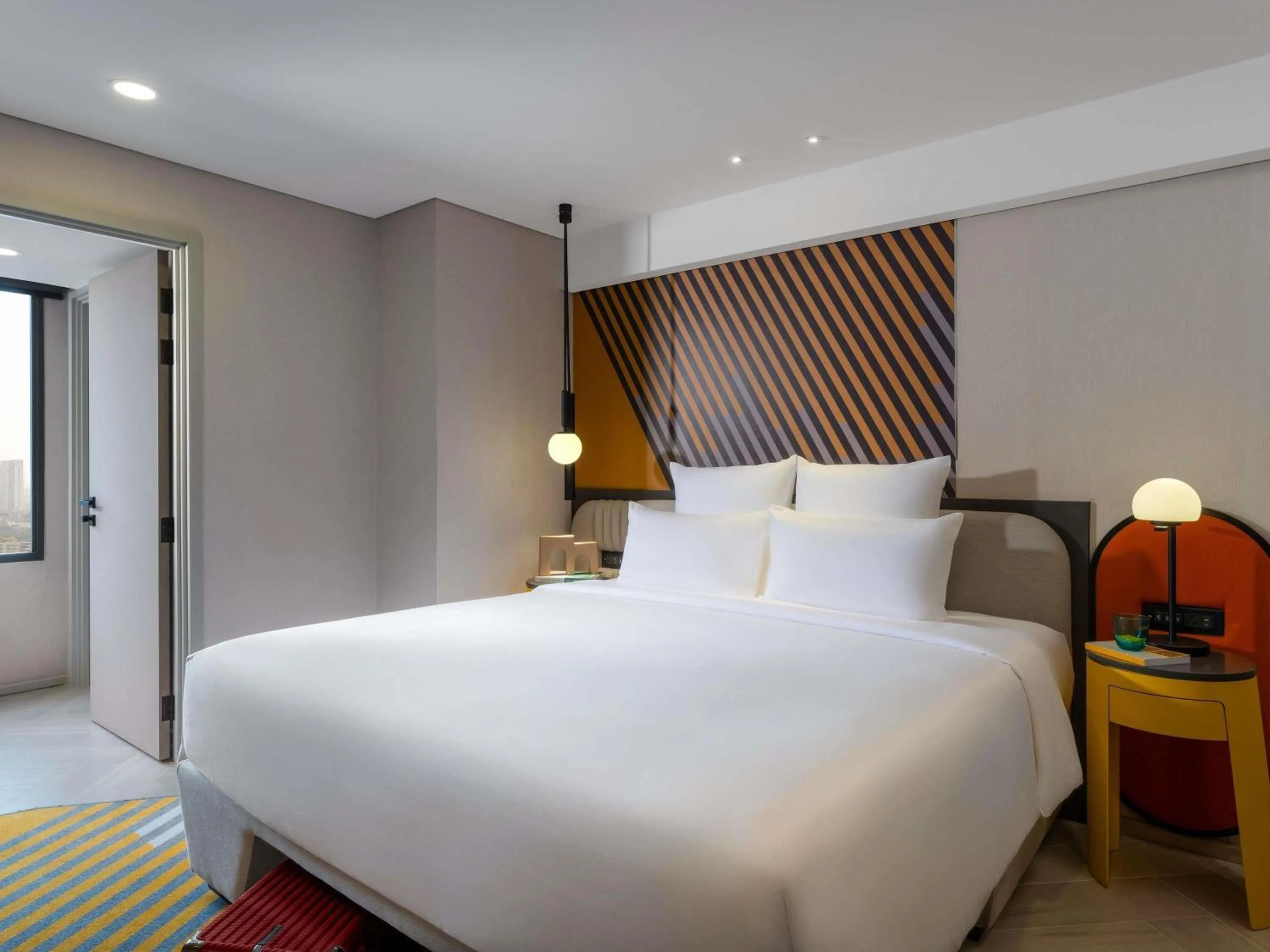 Bedroom, Bed in TRIBE Living Bangkok Sukhumvit 39 by AccorHotels