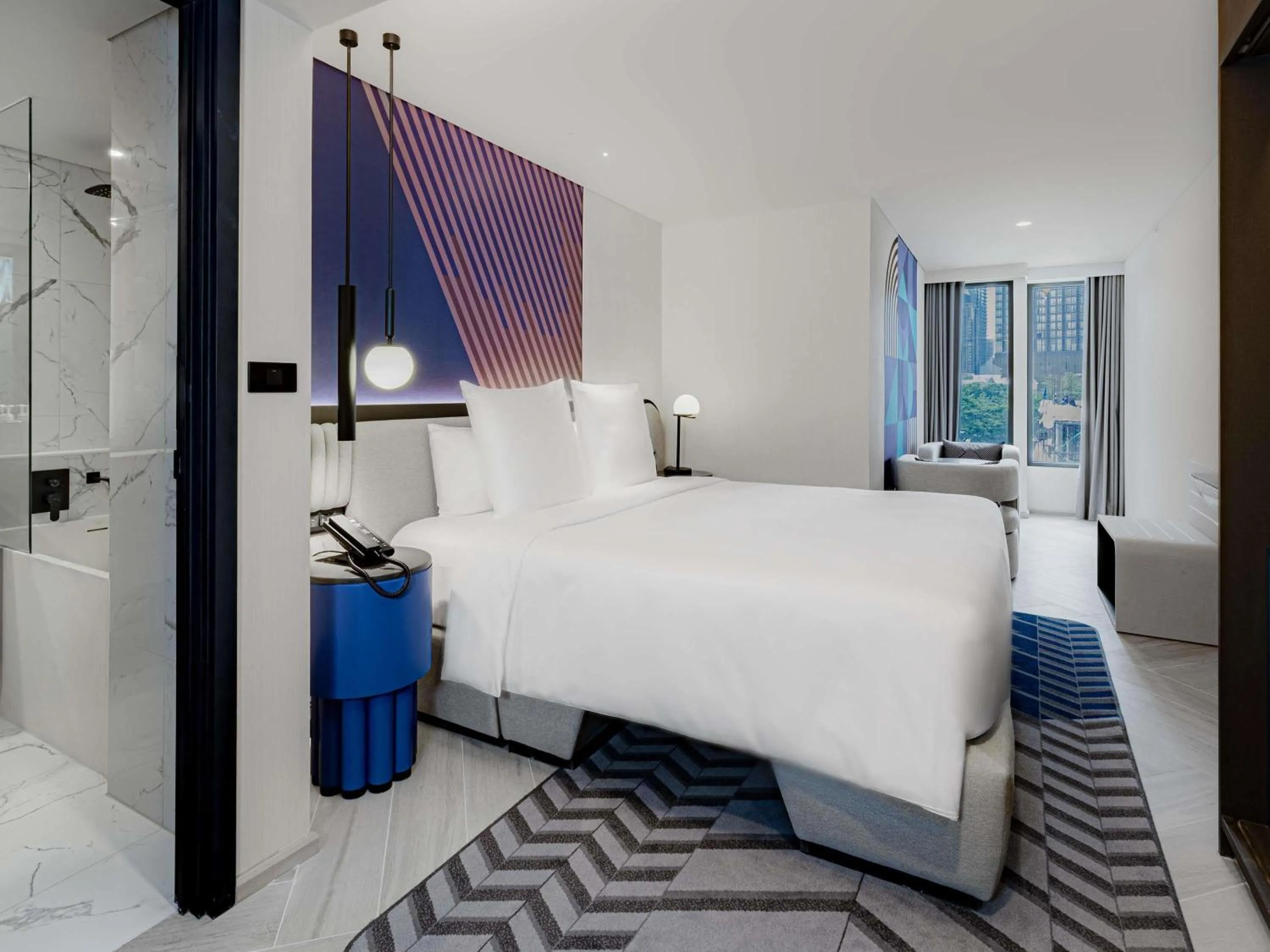 Bedroom, Bed in TRIBE Living Bangkok Sukhumvit 39 by AccorHotels